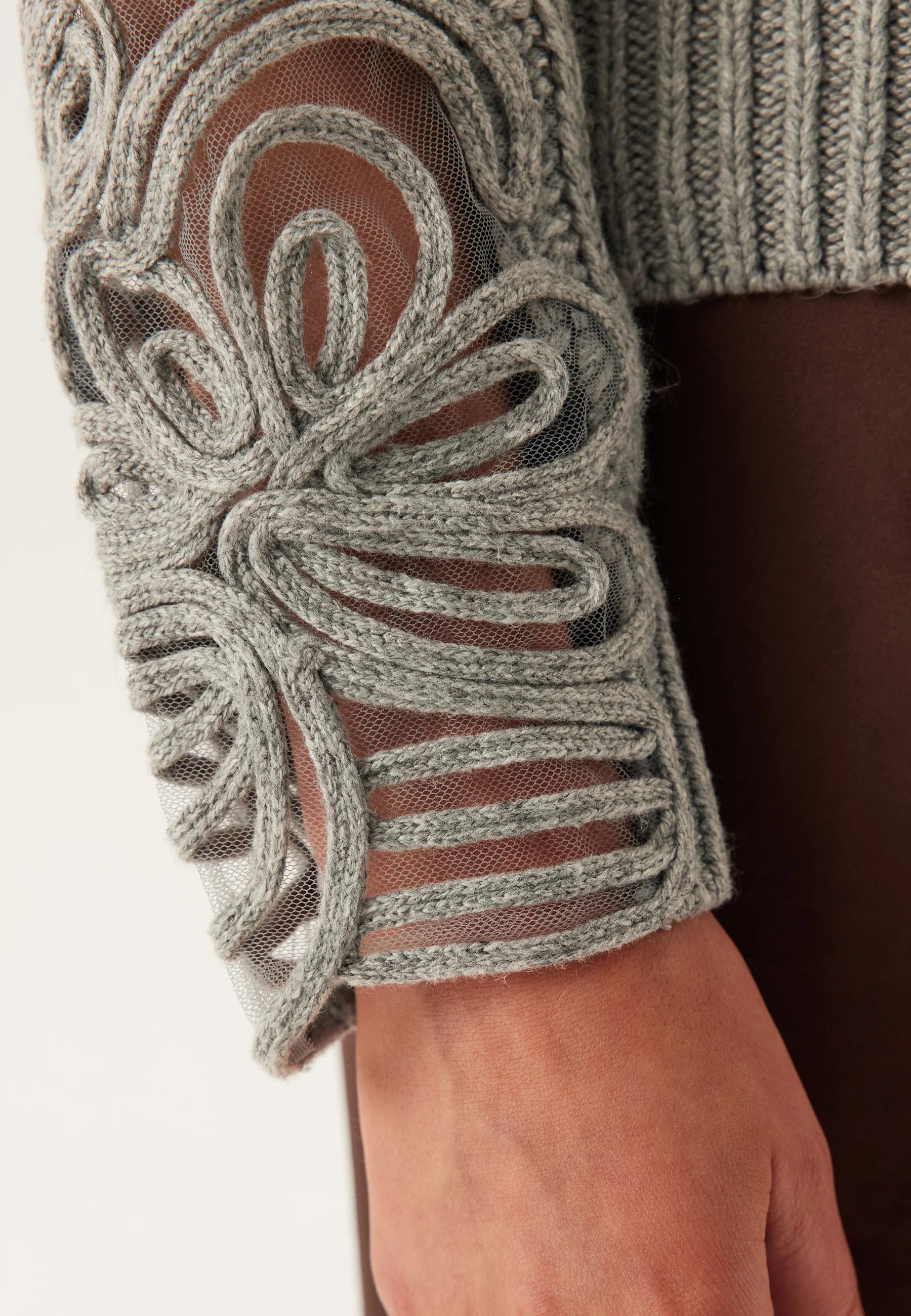 Objelisse Knit L/S RE PULLOVER - Image 4