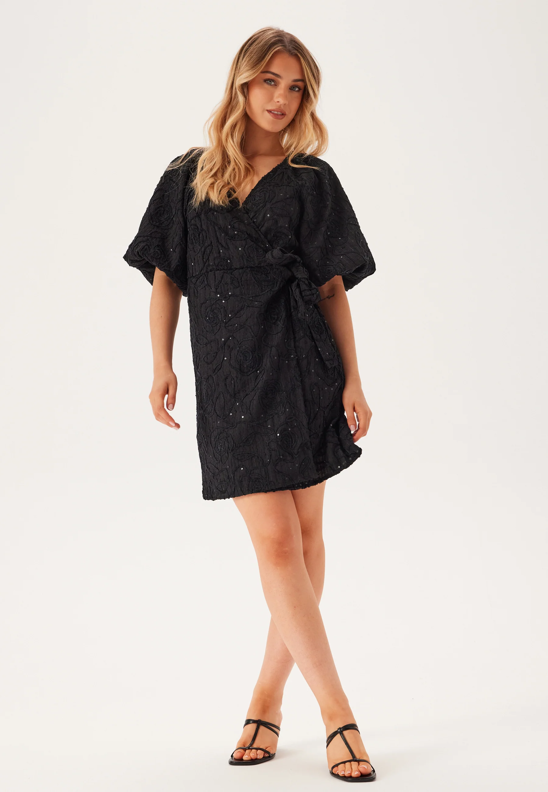 Objfara Re 2/4 Wrap Dress - Image 3