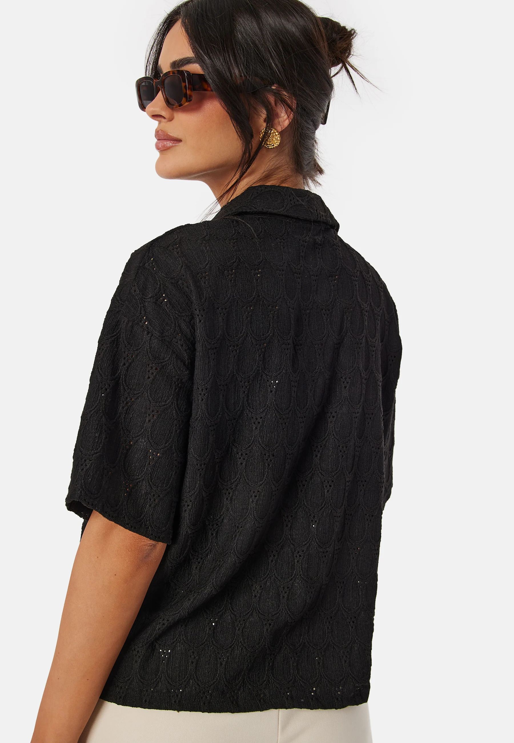 Objfeodora 2/4 sleeve shirt - Image 2