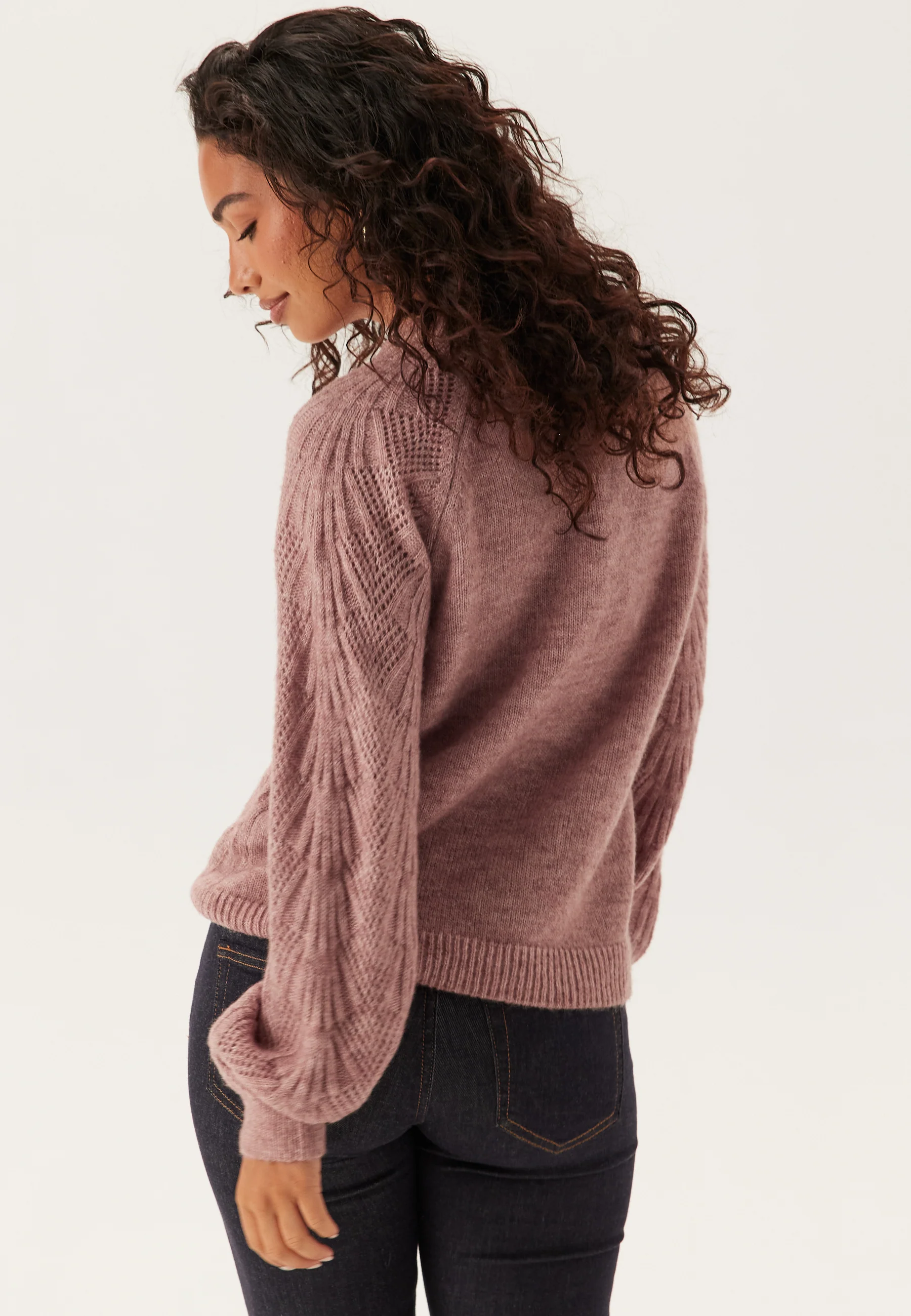 Objflora Re L/S KNIT PULLOVER - Image 2
