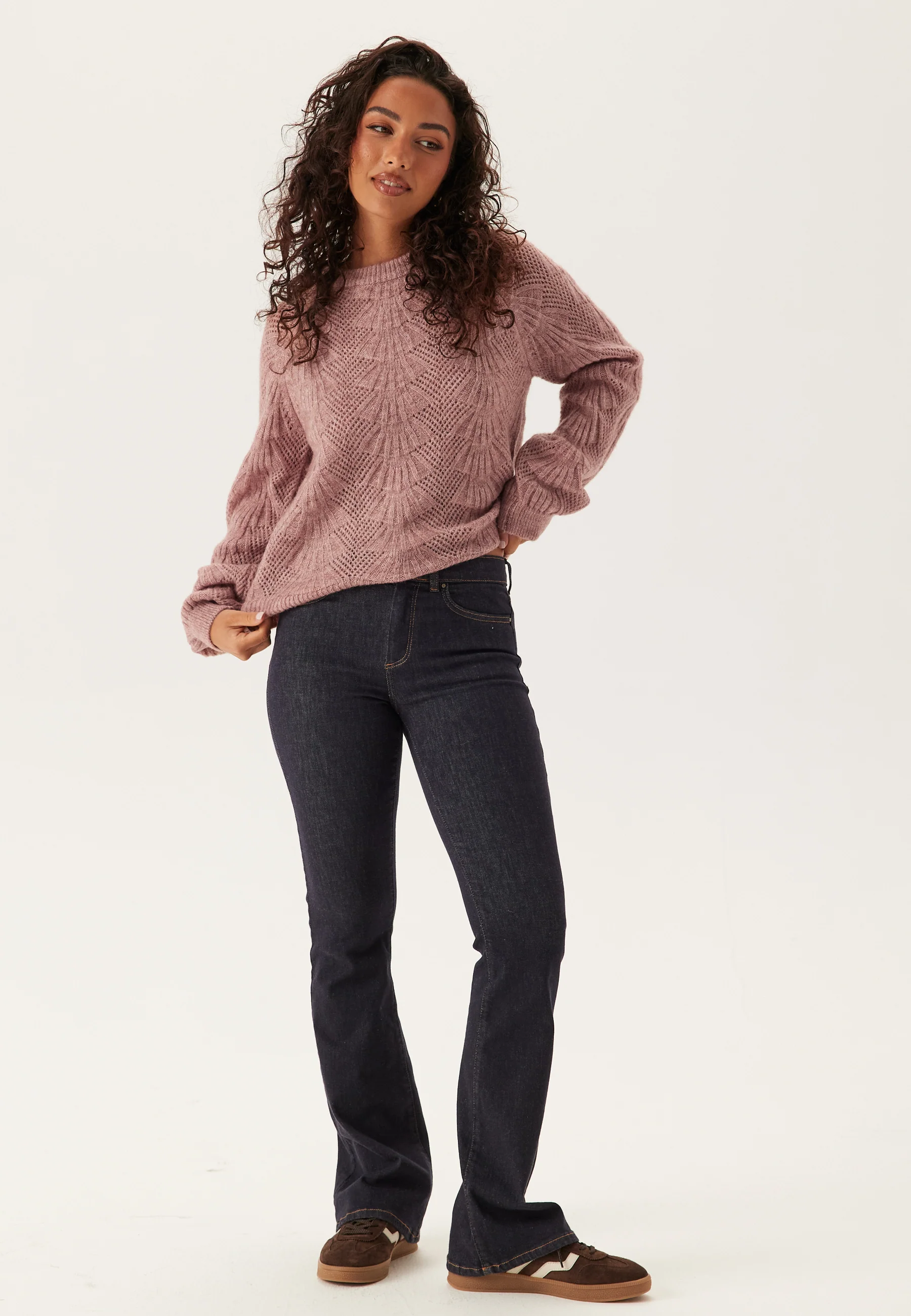 Objflora Re L/S KNIT PULLOVER - Image 3