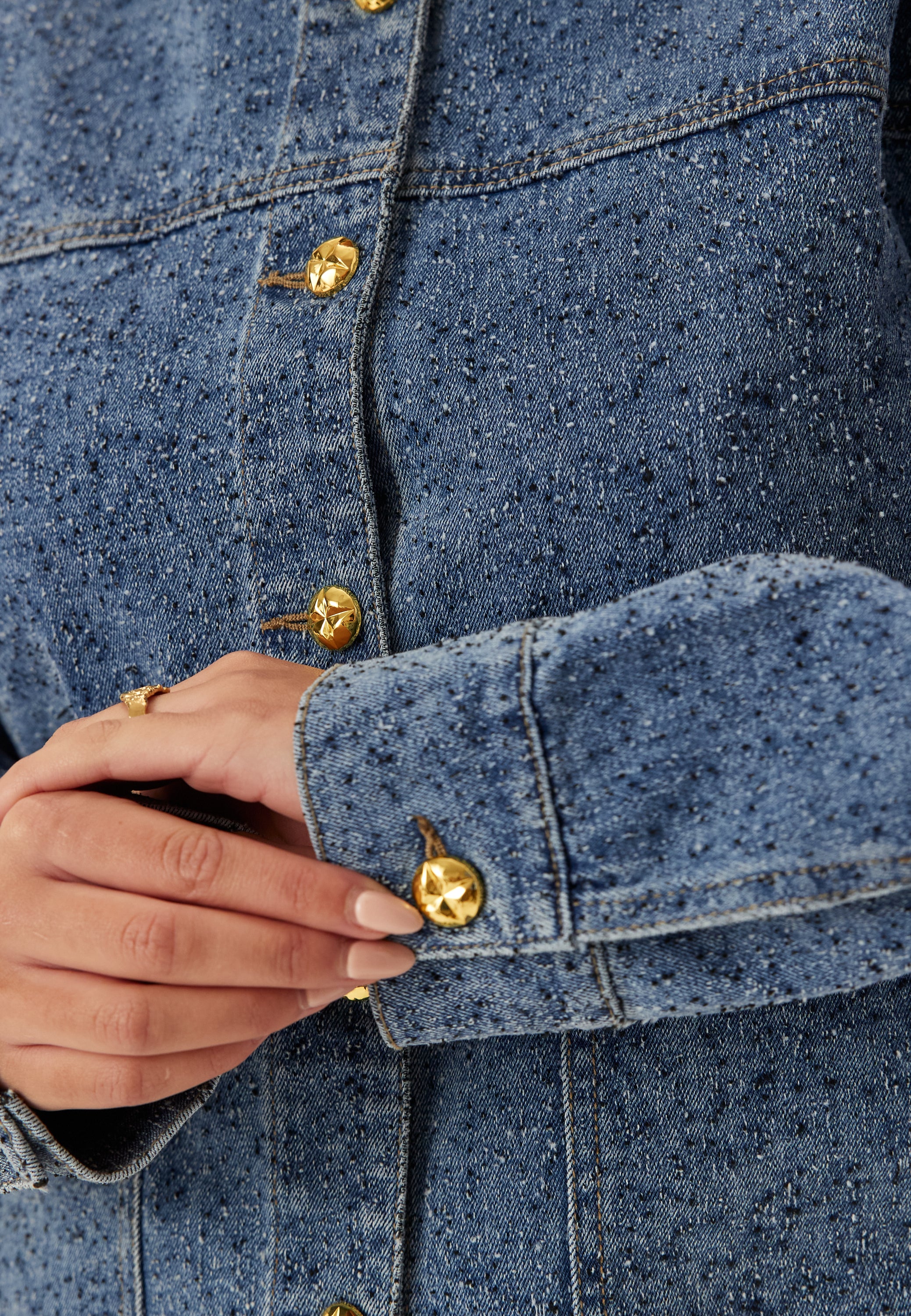 Objfrida L/S RE DENIM JACKET - Image 4