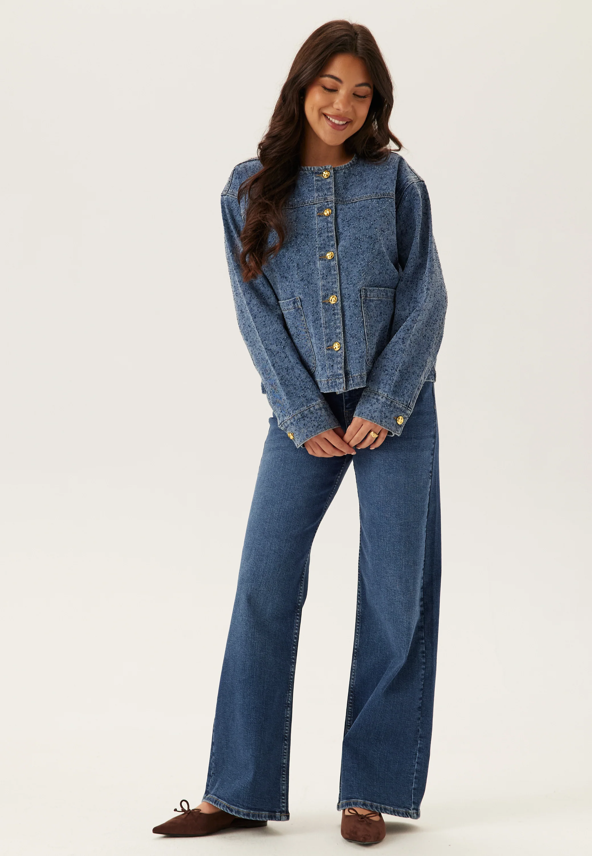 Objfrida L/S RE DENIM JACKET - Image 5