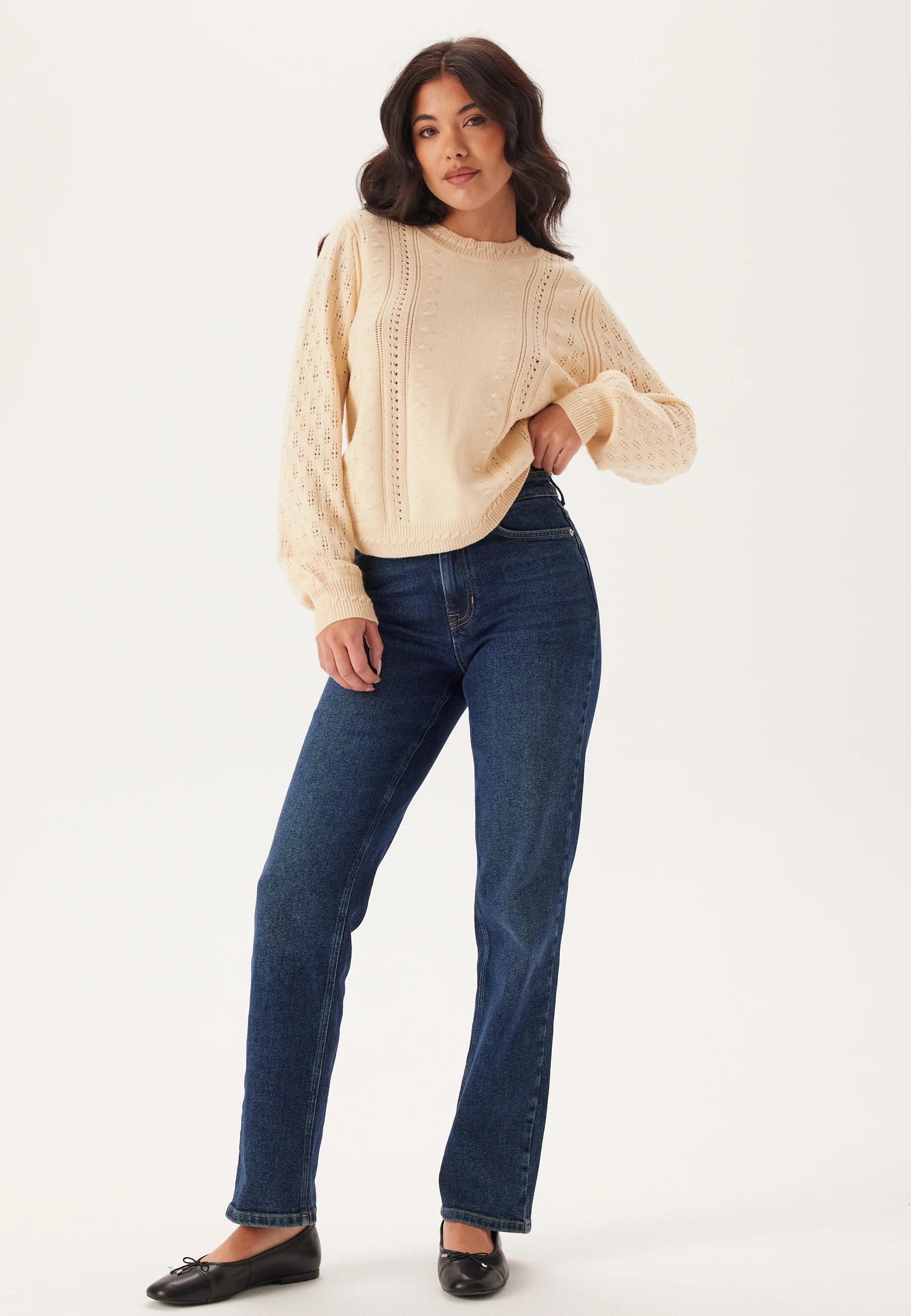 Objinge L/S RE O-NECK KNIT  RE - Image 3