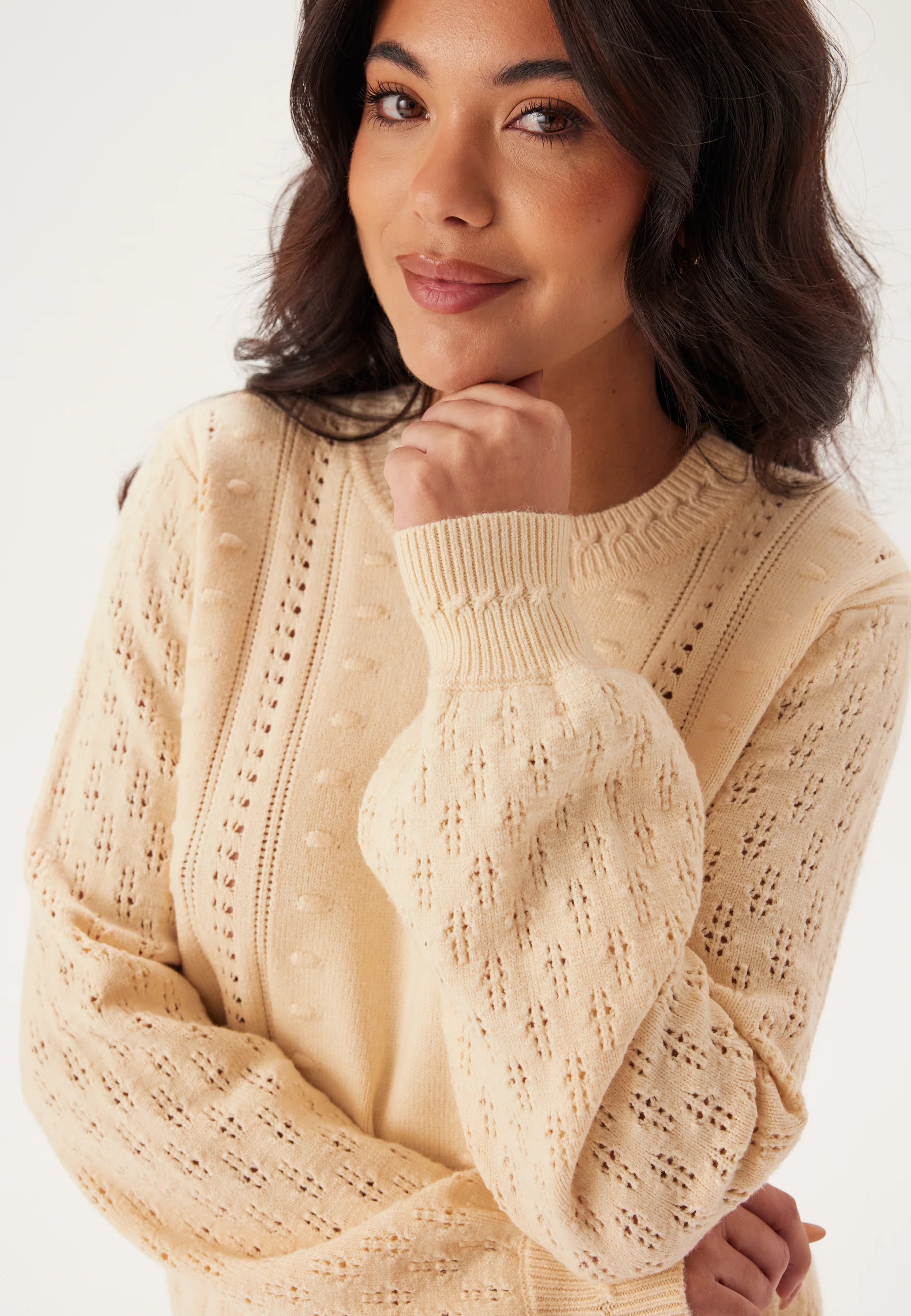 Objinge L/S RE O-NECK KNIT  RE - Image 4