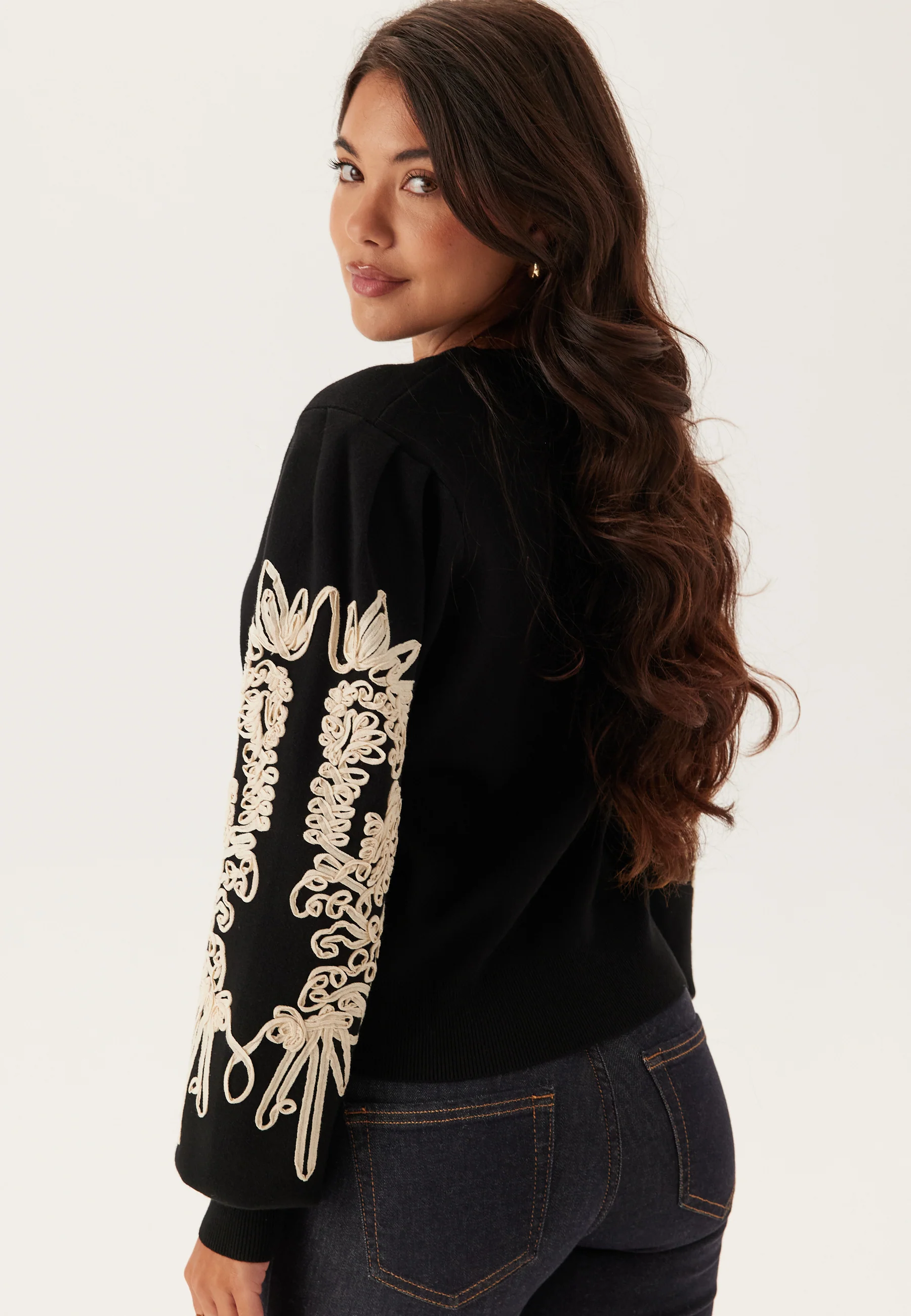 Objjoana L/S KNIT PULLOVER - Image 2
