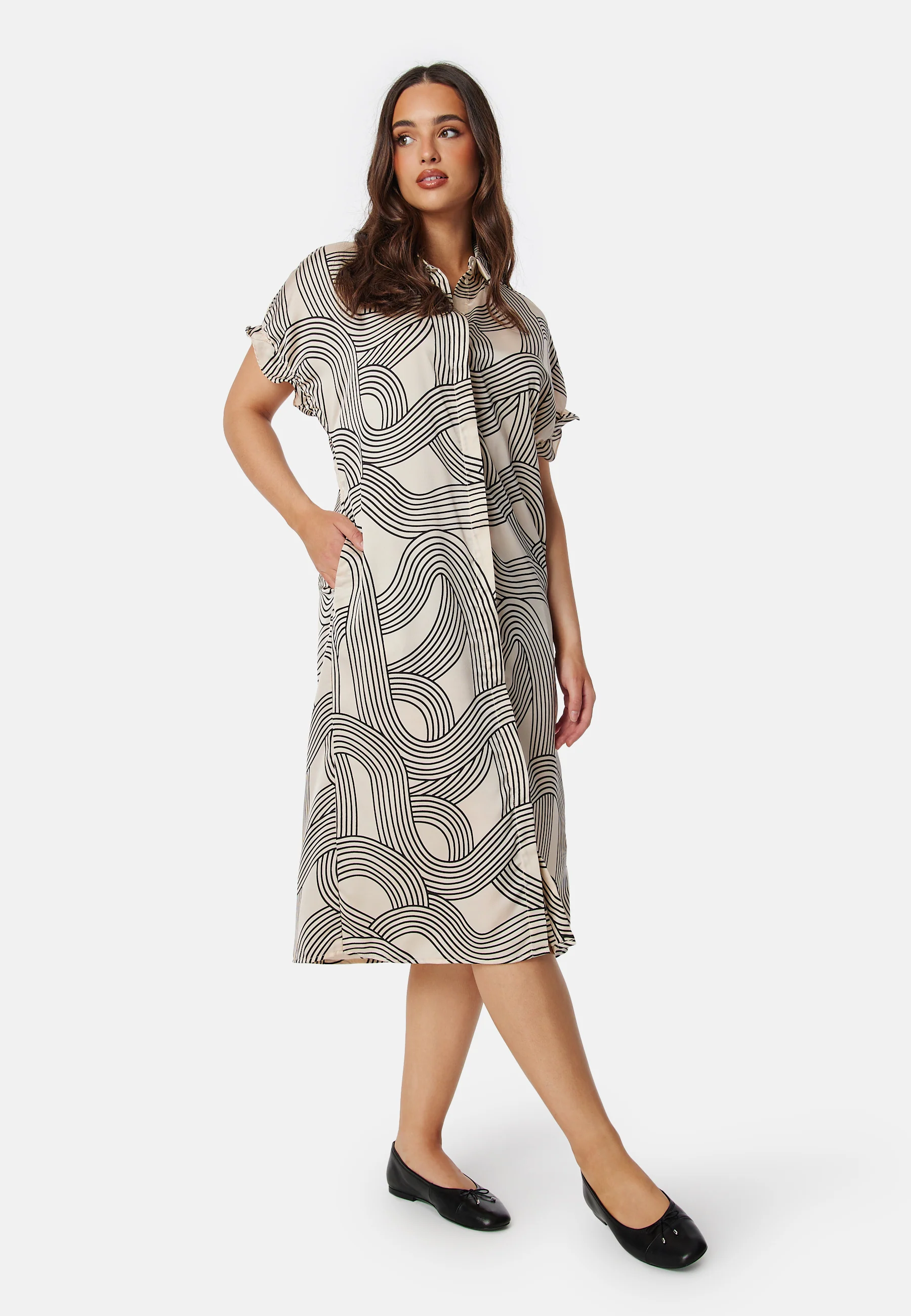 Objjulia Ss Shirt Dress