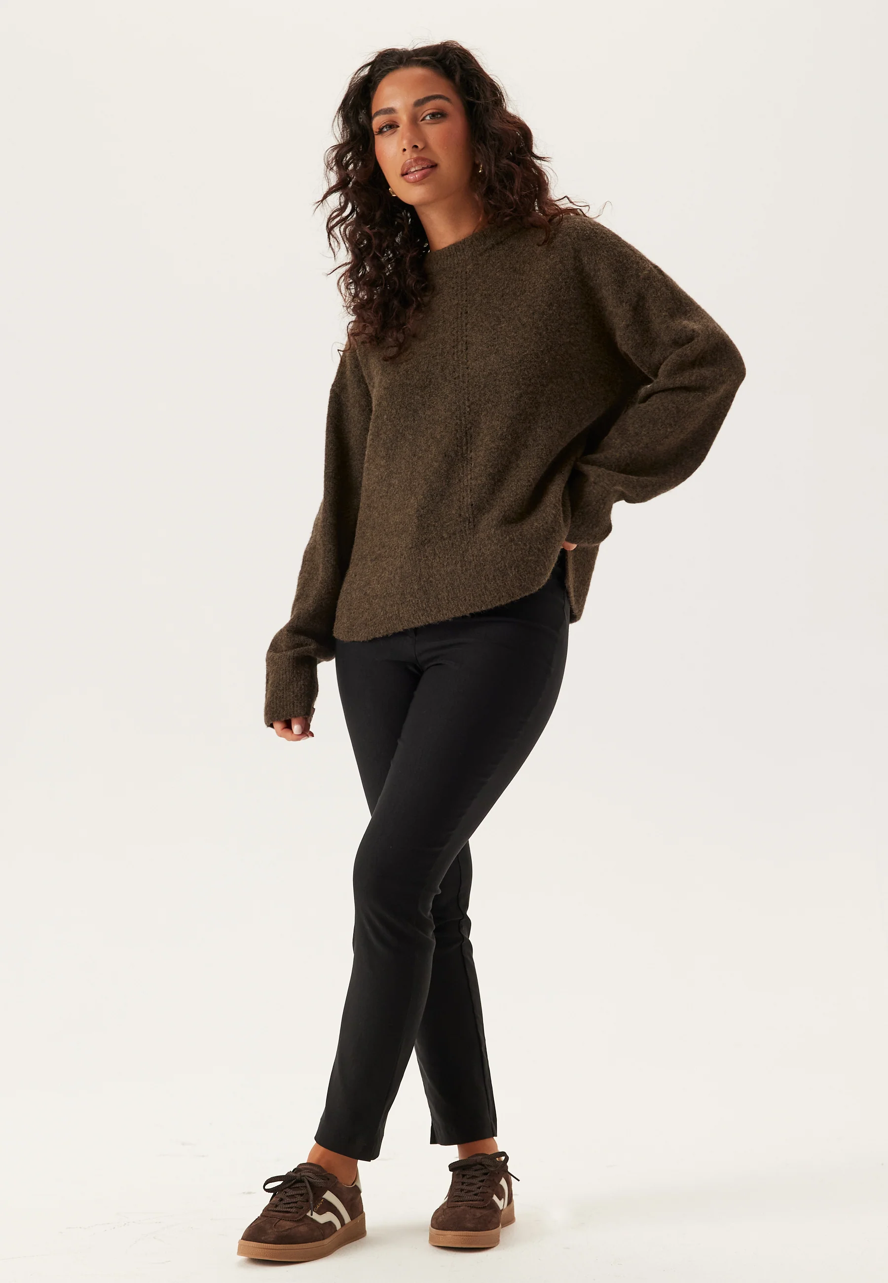 Objjuno L/S LO O-NECK KNIT LO - Image 3