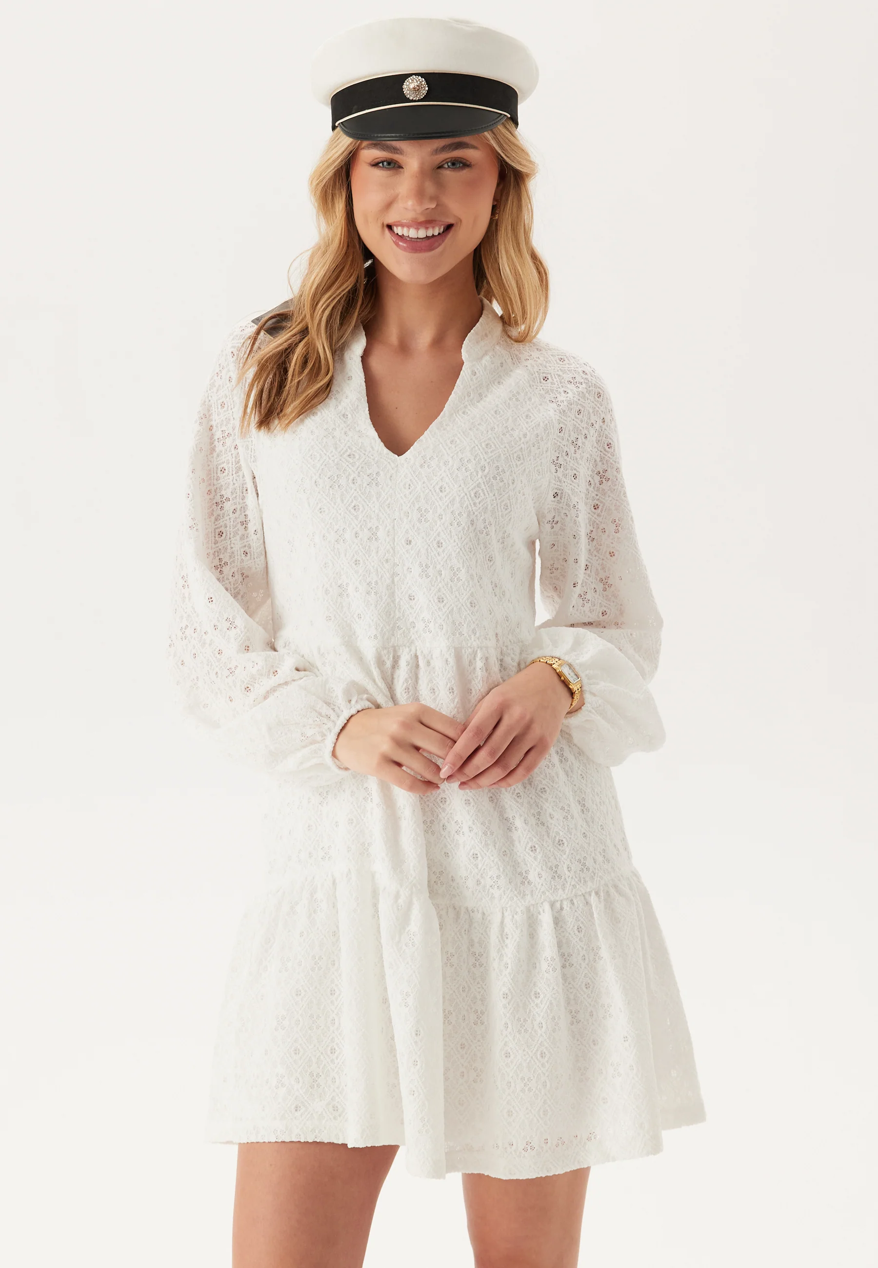 Objlaila Gia L/S Re Short Dress - Image 5