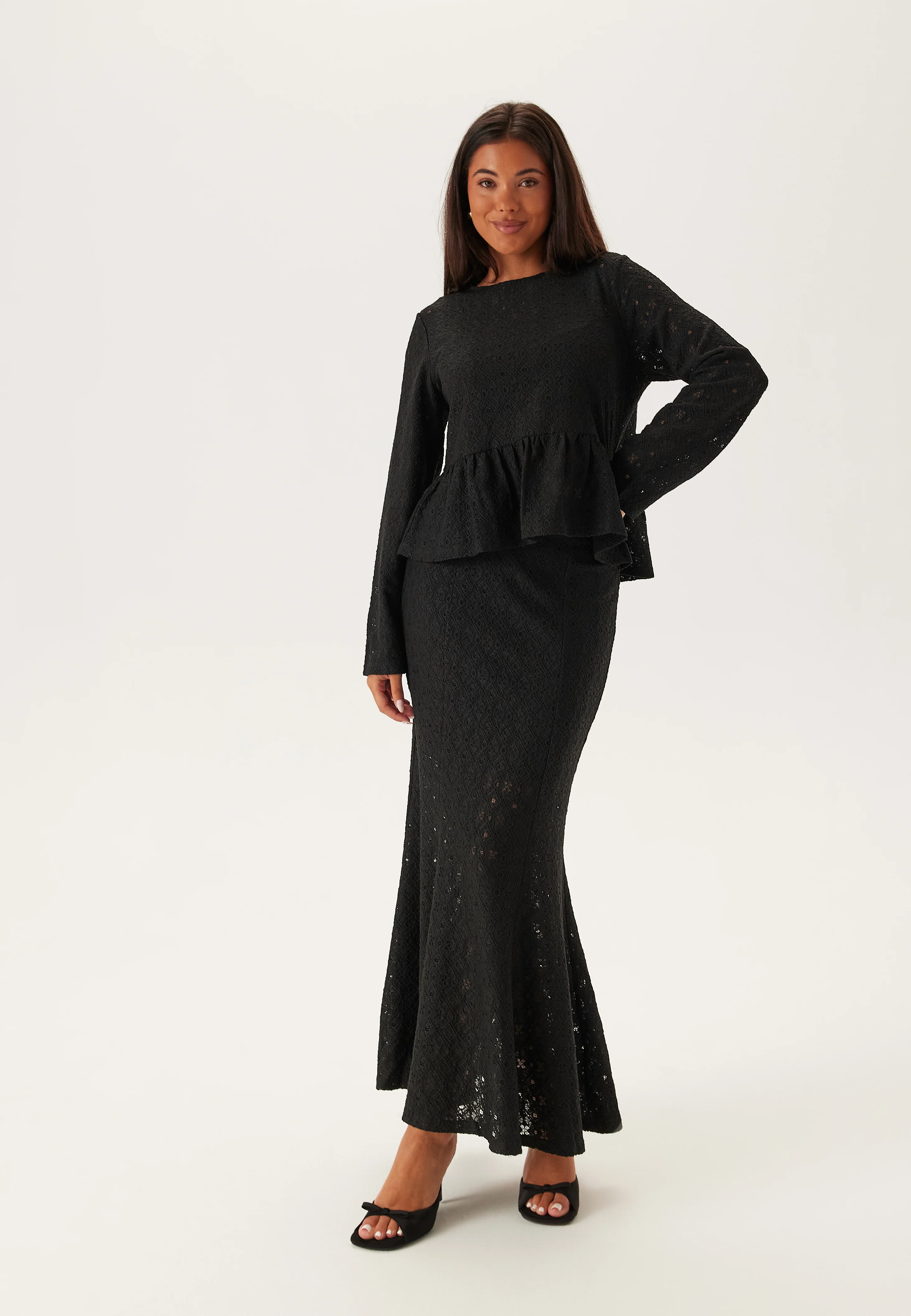 Objlaila L/S Re Tie Top - Image 3