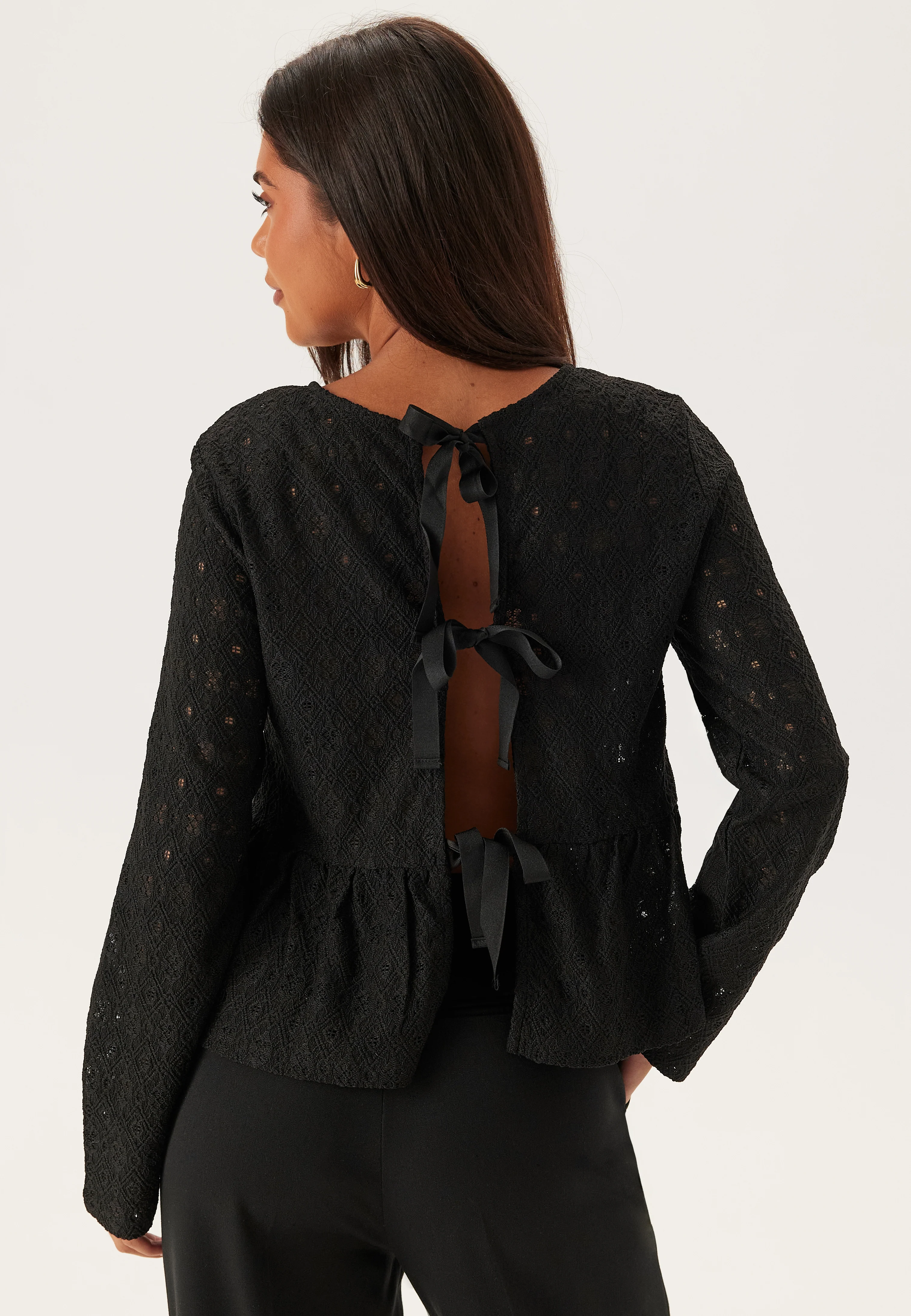 Objlaila L/S Re Tie Top - Image 4