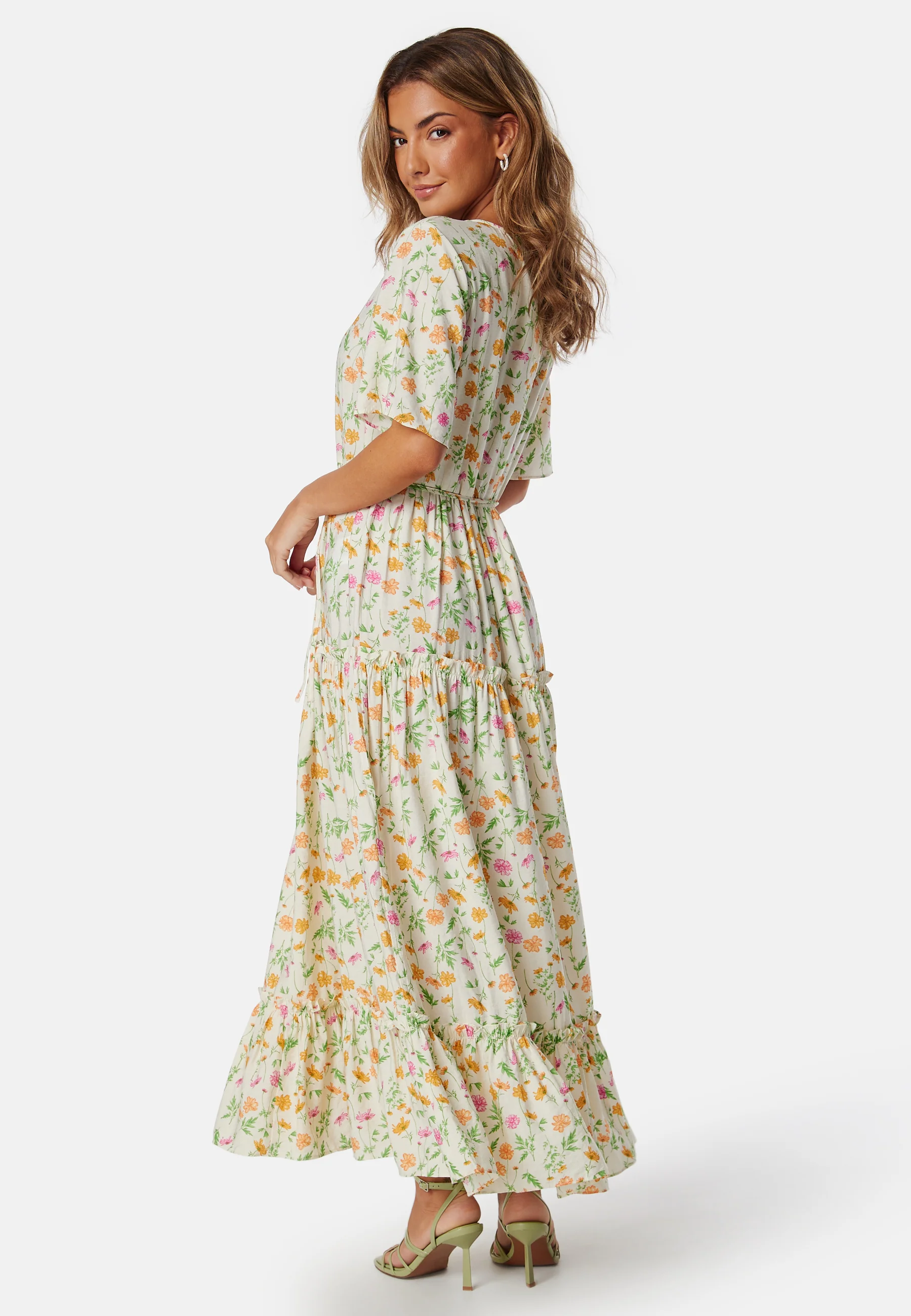 Objlorena New S/S LONG DRESS - Image 3