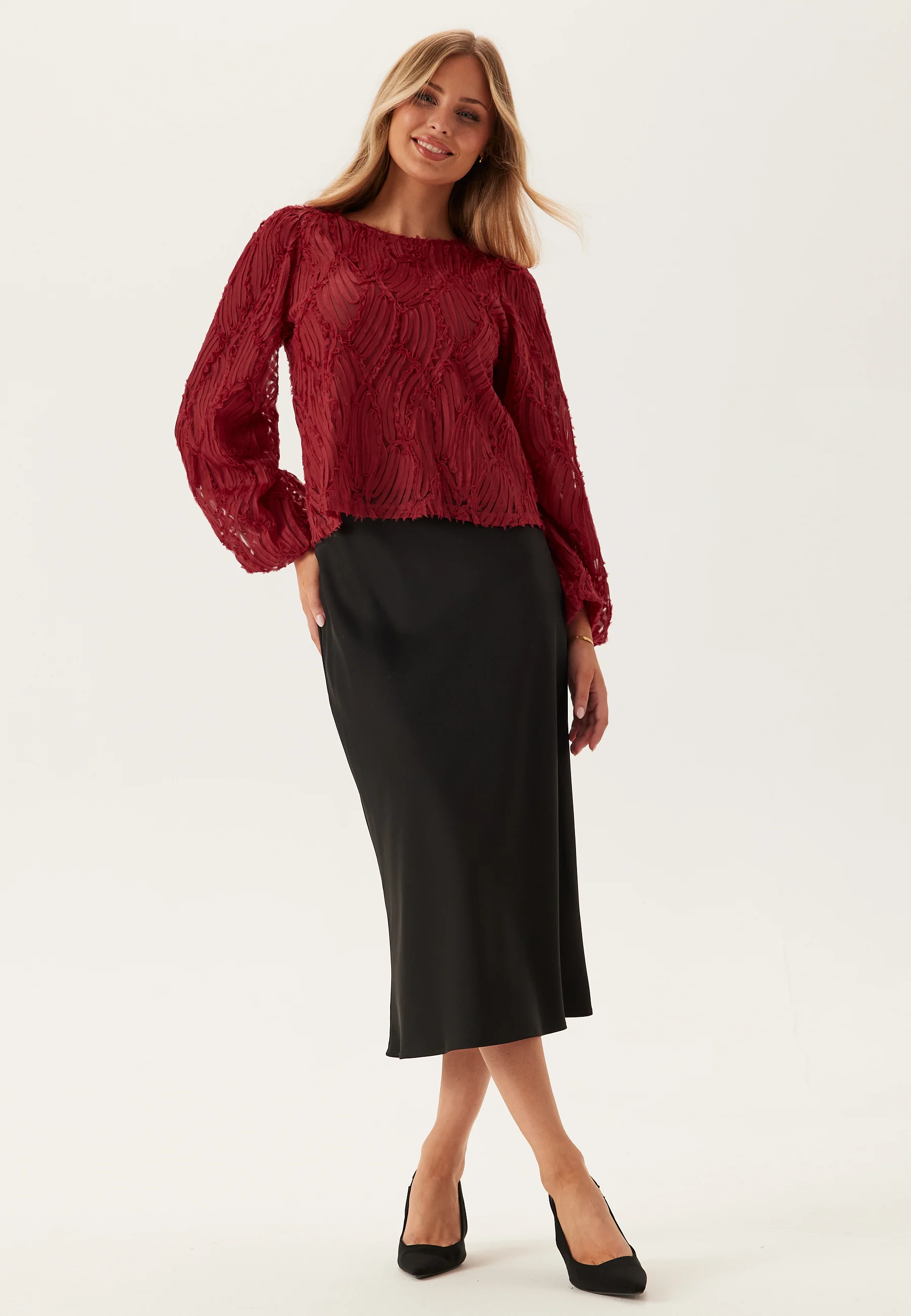 Objlucie L/S RE O-NECK TOP - Image 3