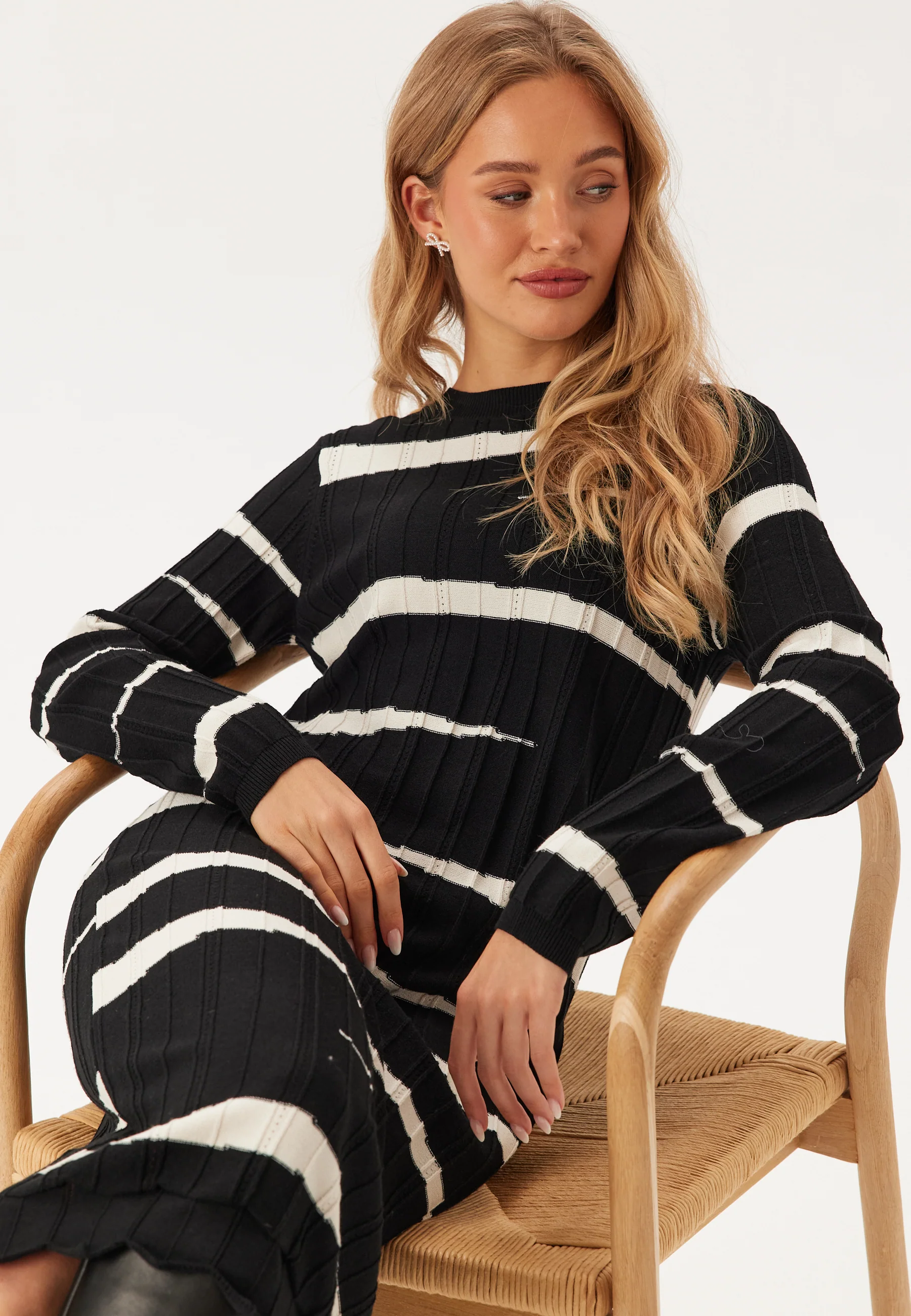 Objmaren Knit Re L/S Dress - Image 2