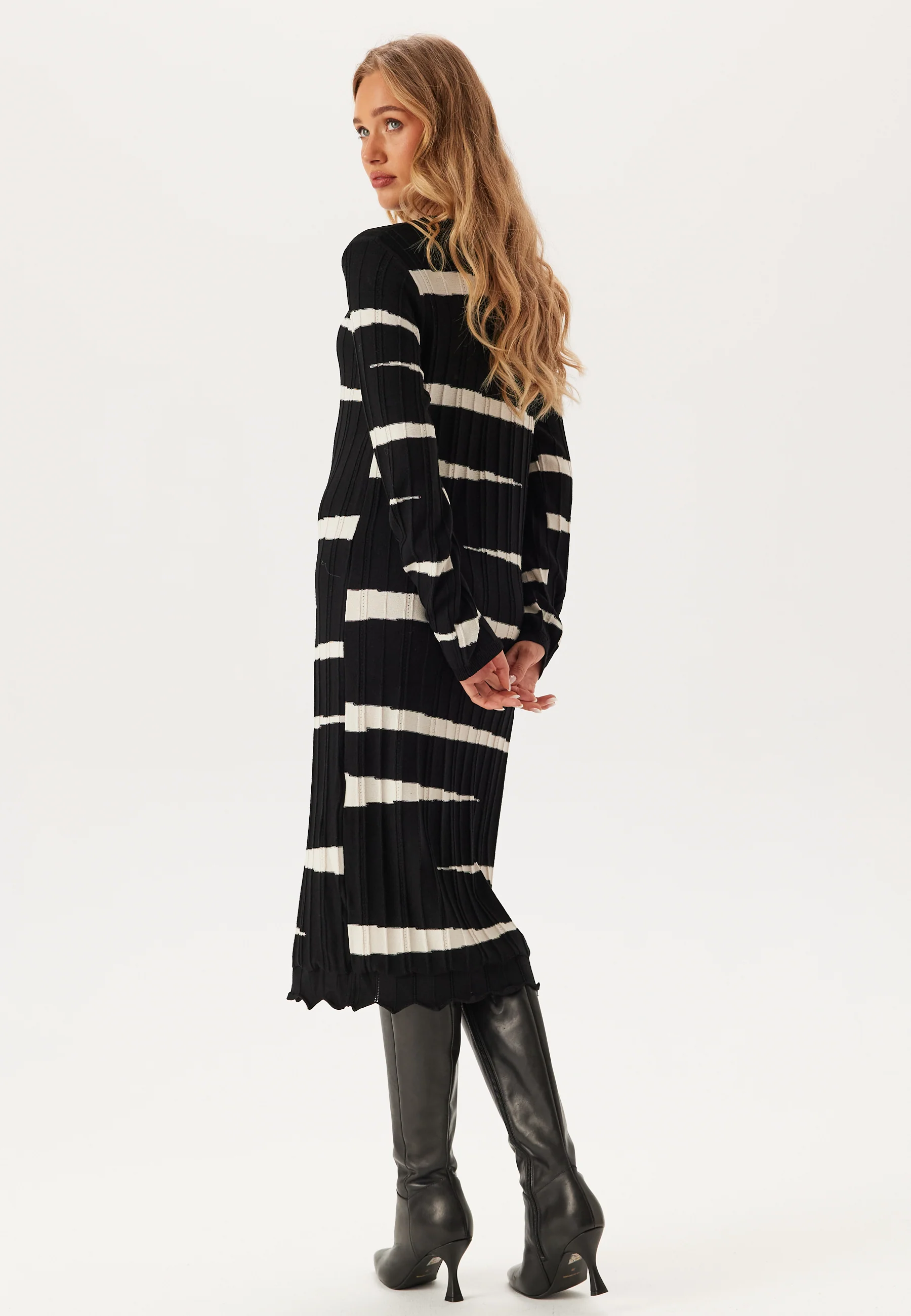 Objmaren Knit Re L/S Dress - Image 3