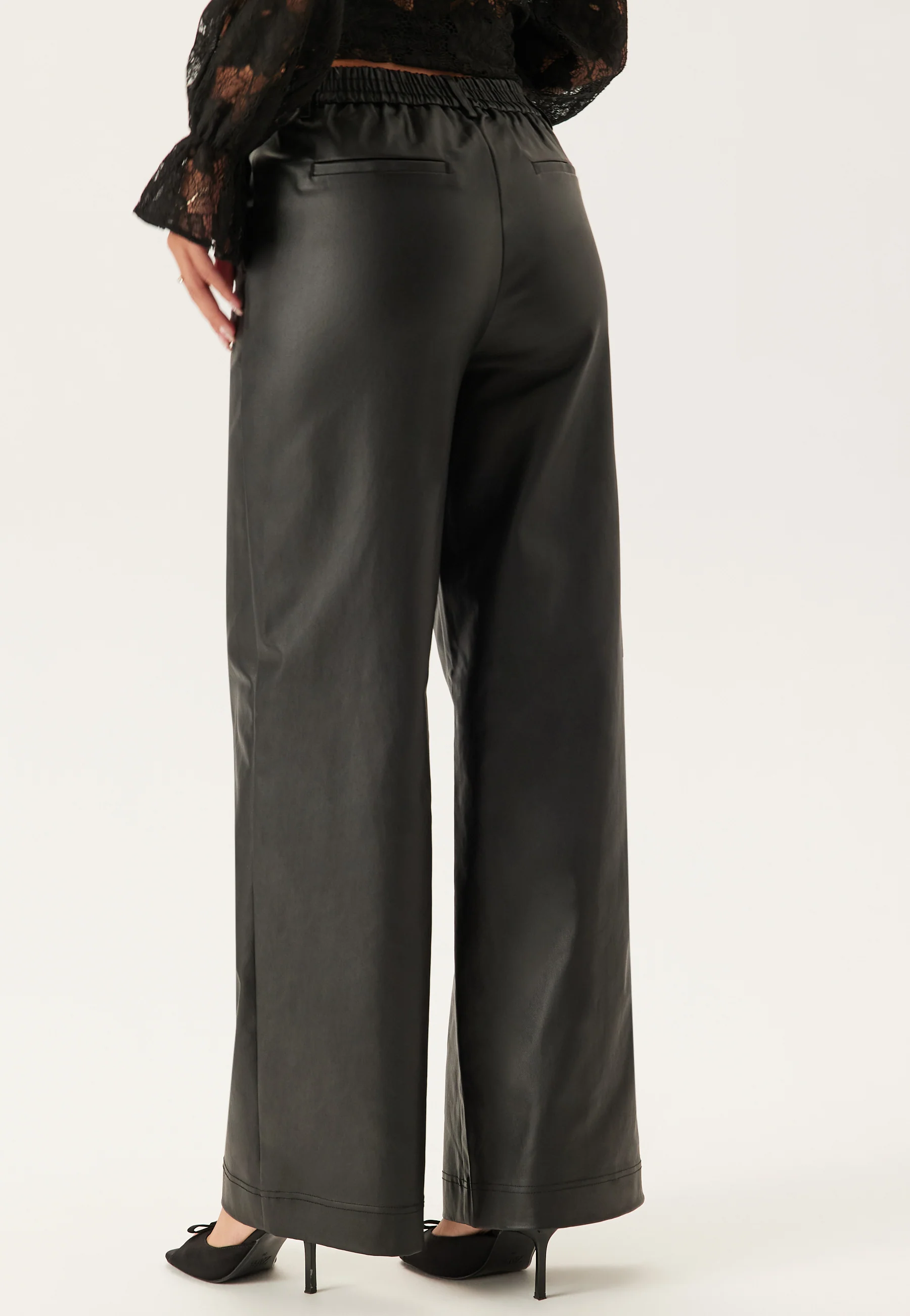 Objmelba Lisa Wide Coated Pant - Image 2