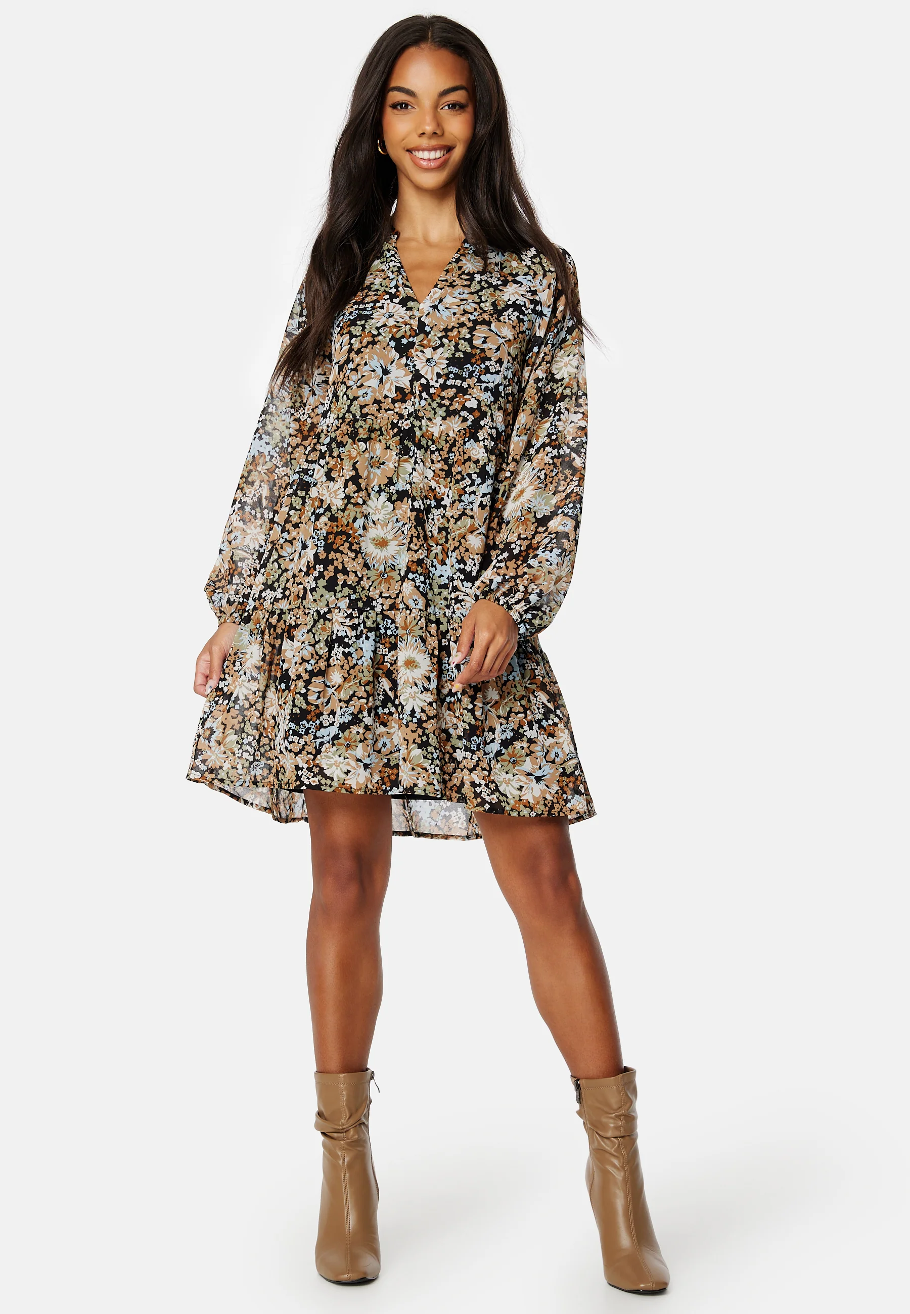 Objmila Gia L/S Dress - Image 2