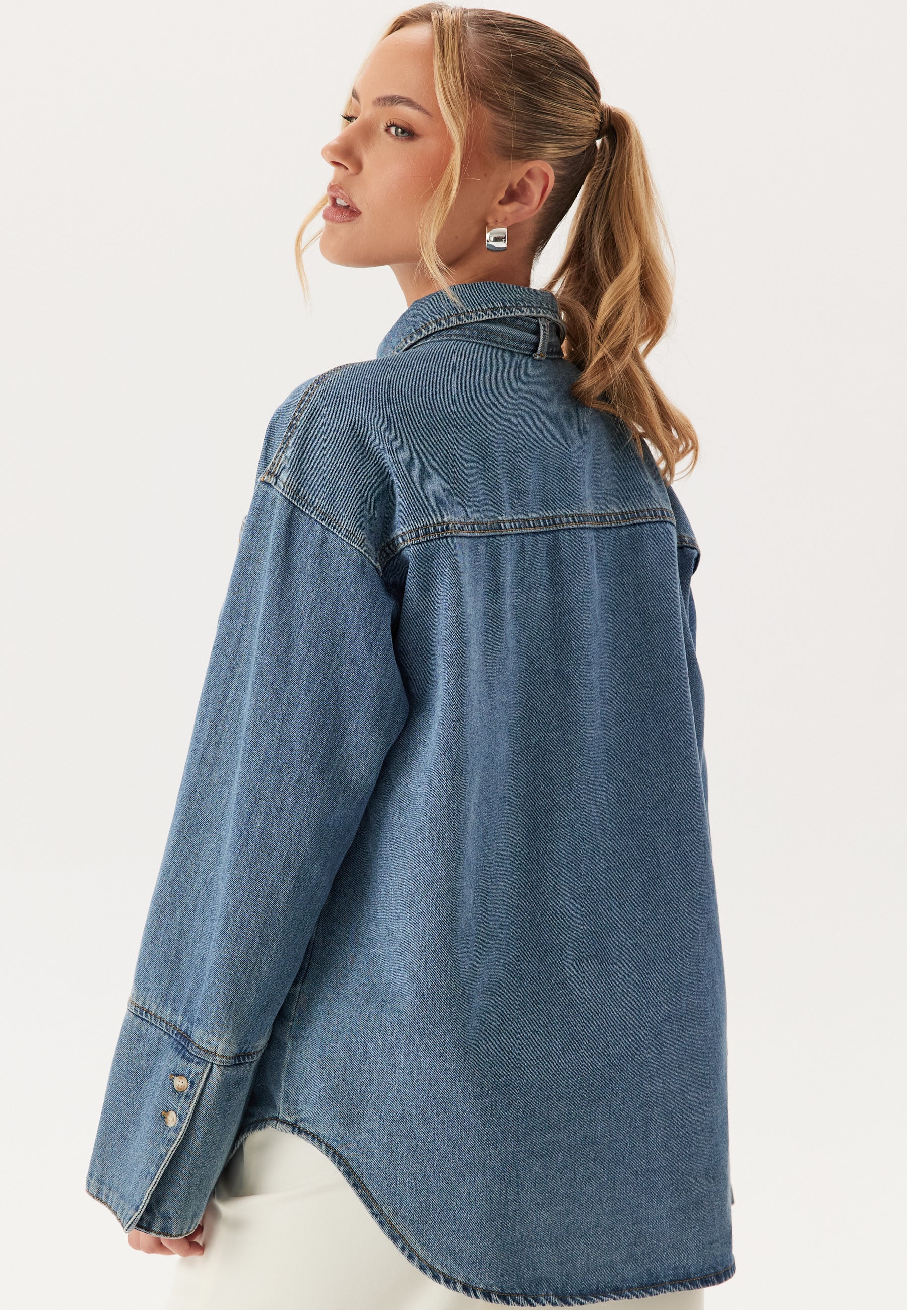 Objneel Lo L/S DENIM SHIRT - Image 3