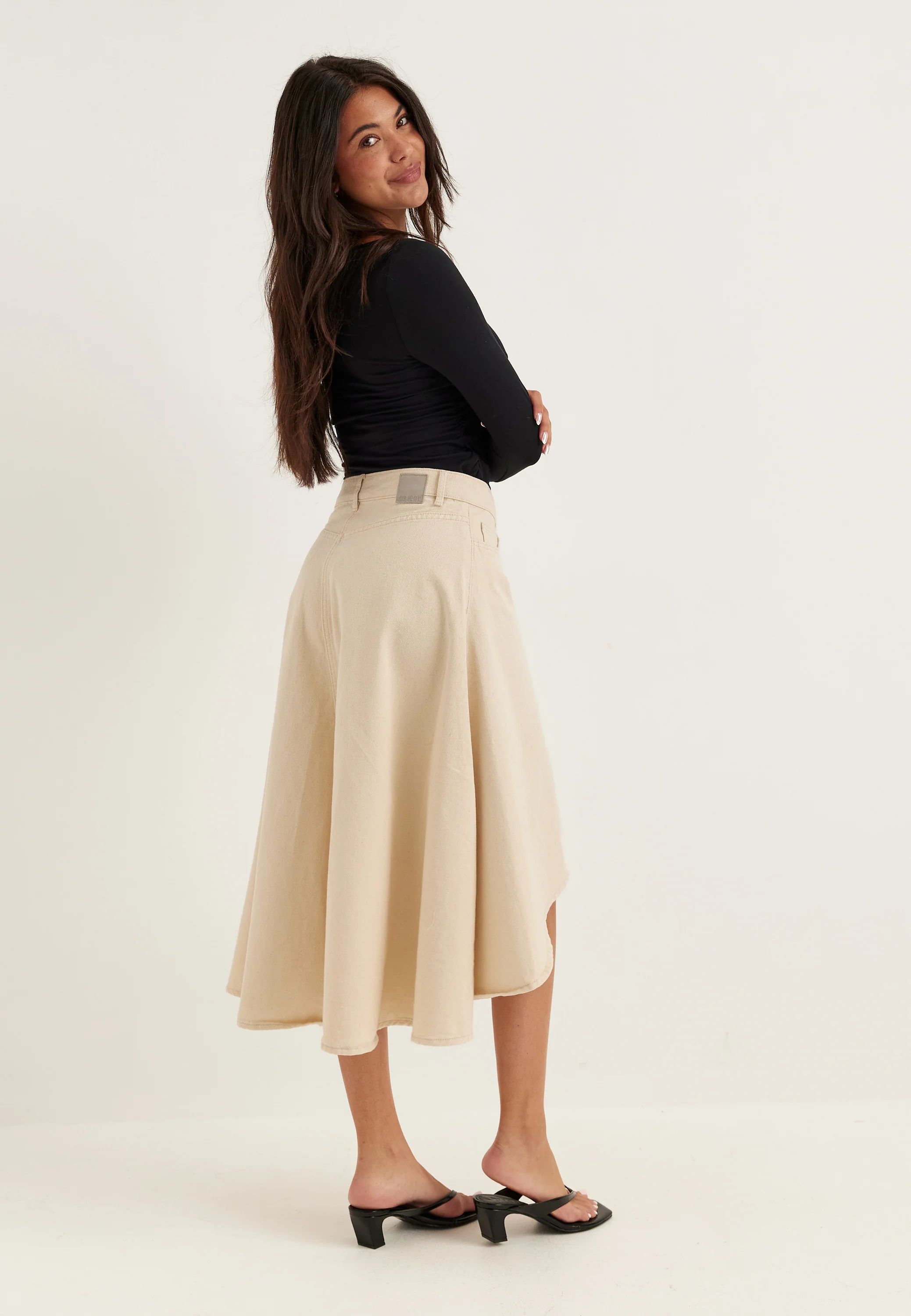 Objpixie Mw Midi Skirt - Image 4