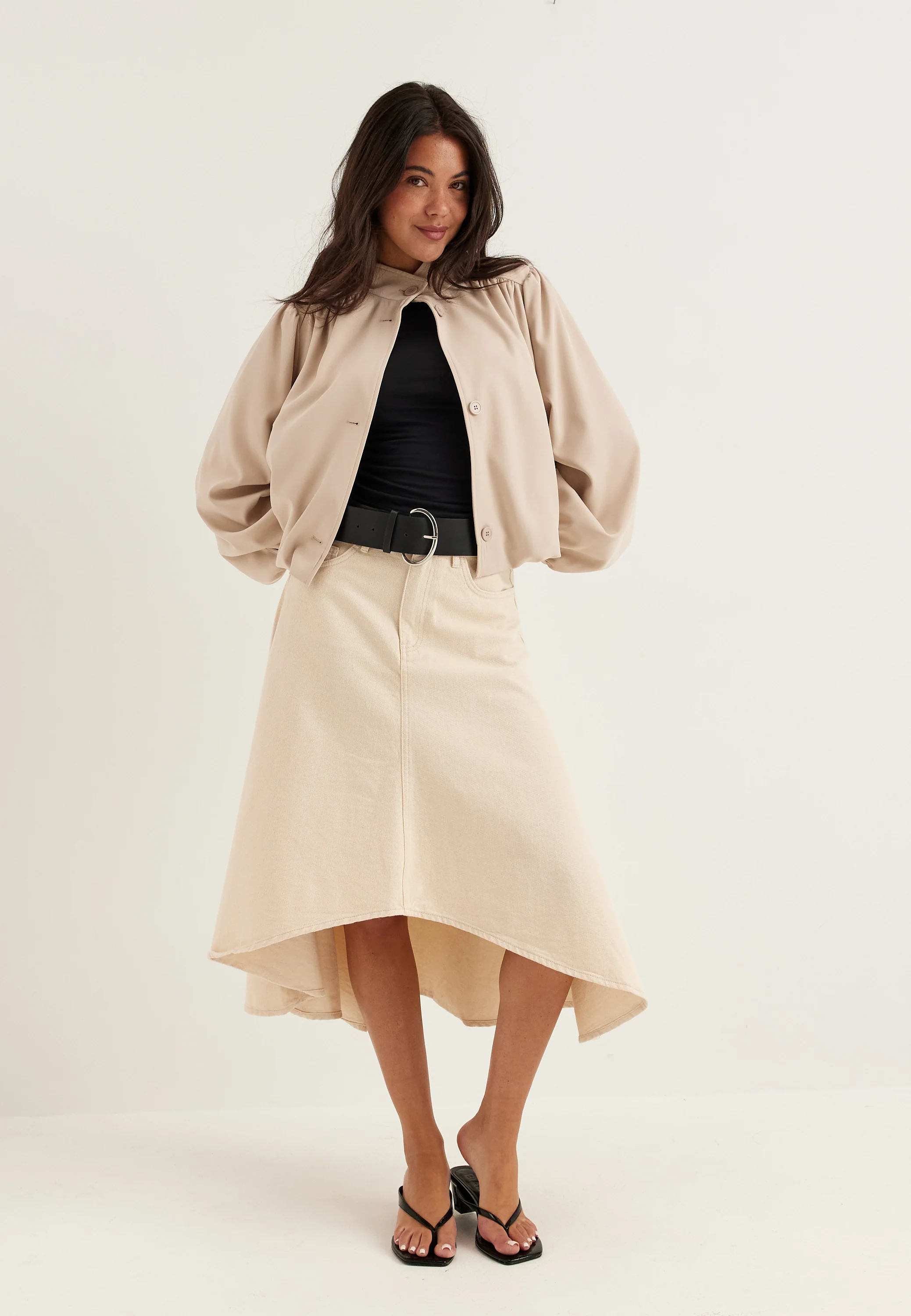 Objpixie Mw Midi Skirt - Image 5