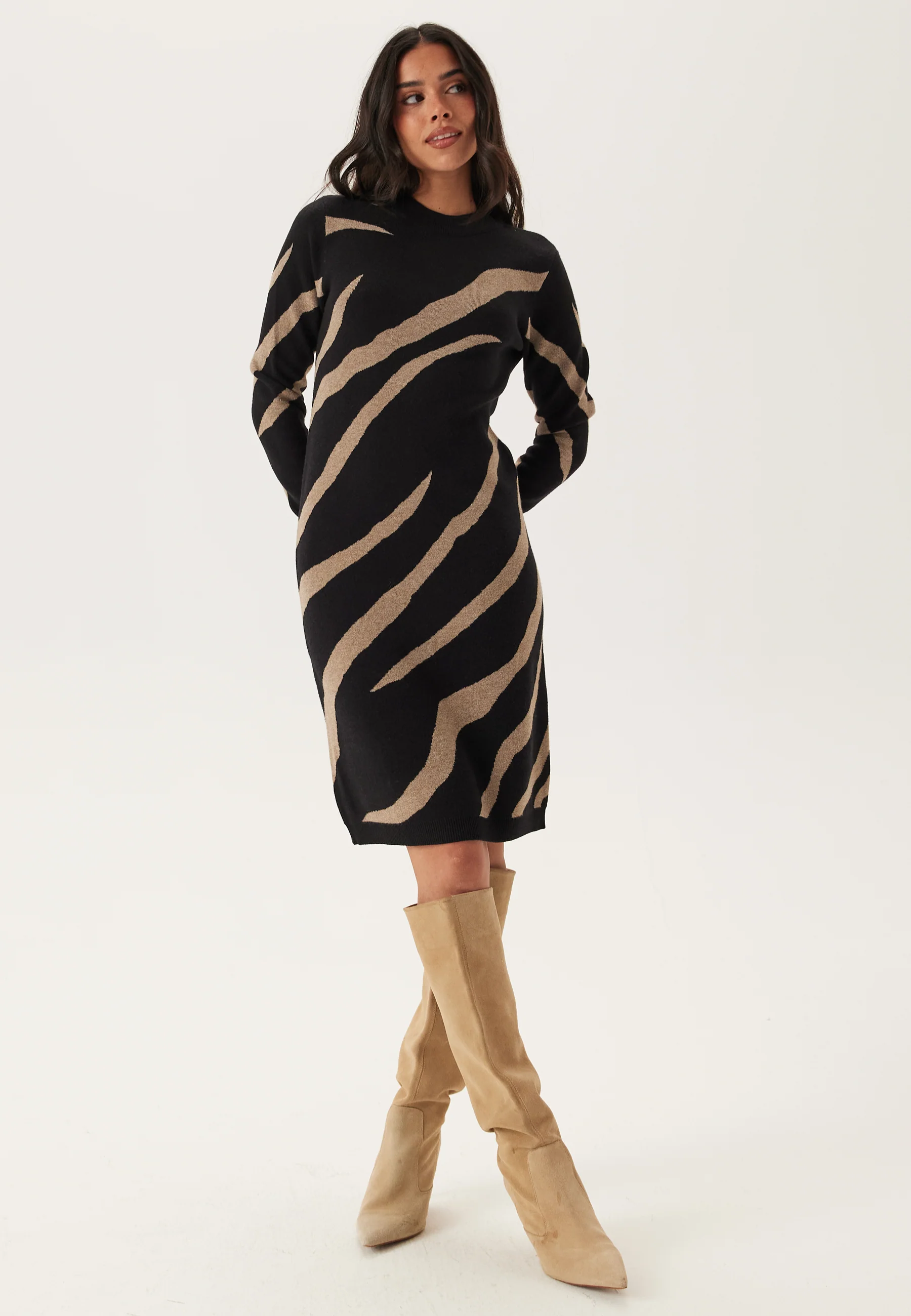 Objray L/S Knit Dress - Image 3