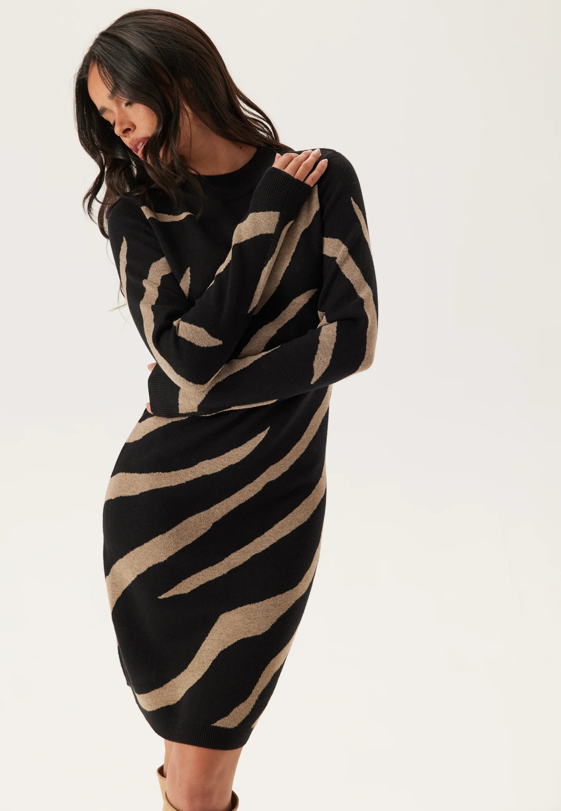 Objray L/S Knit Dress - Image 4