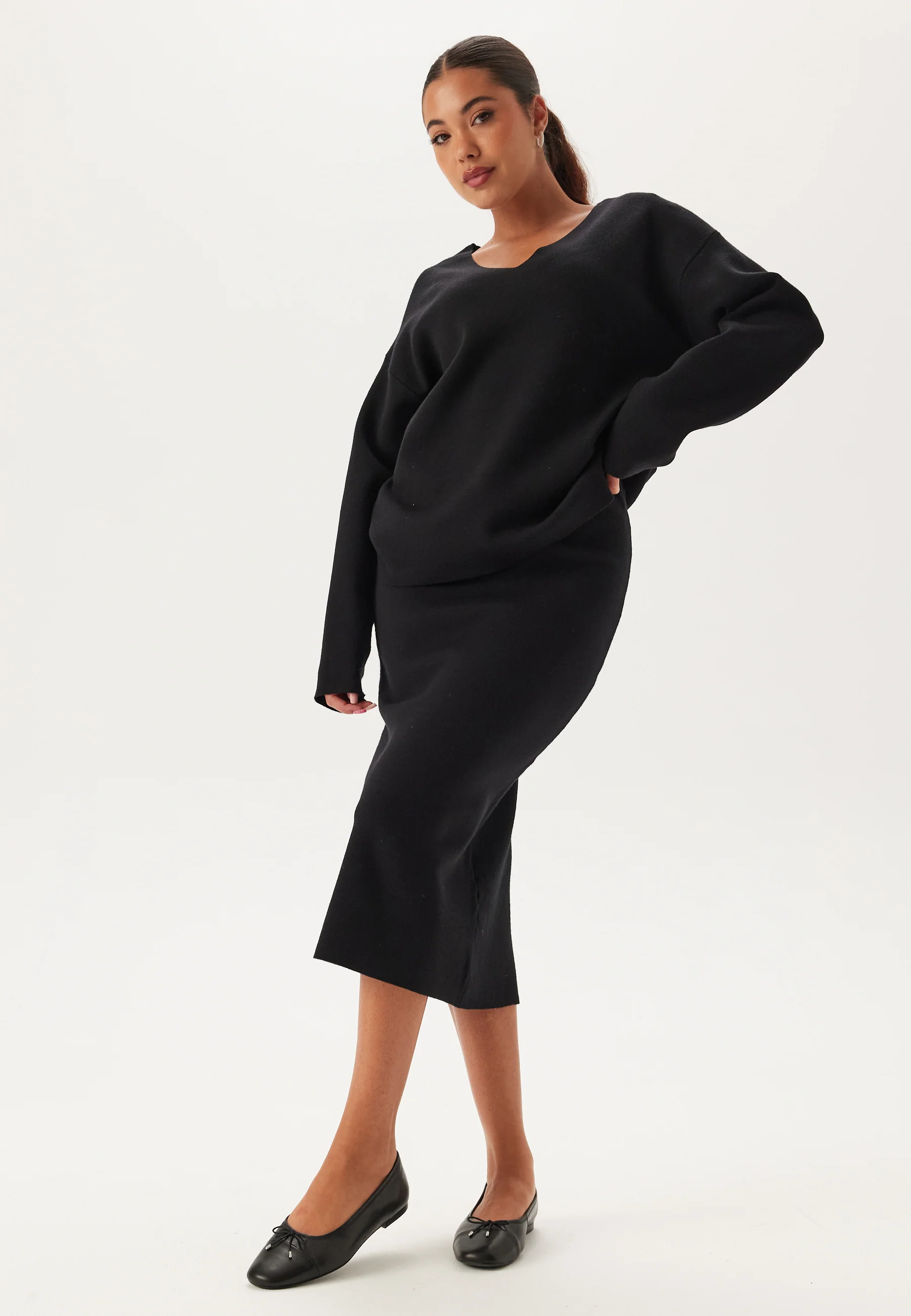 Objreynard V-neck Pullover Noo - Image 3