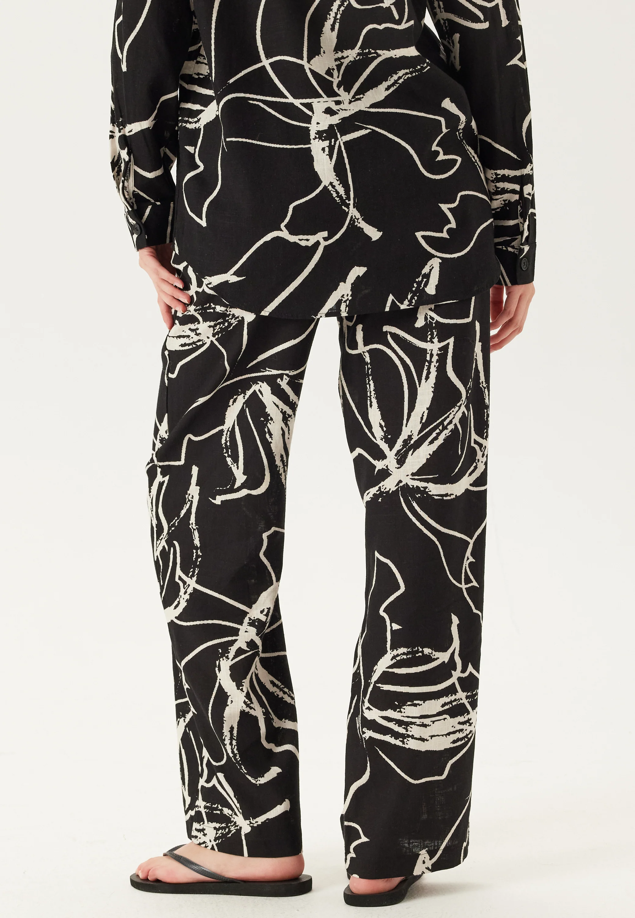 Objsanne Aline Wide Pant Aop - Image 4
