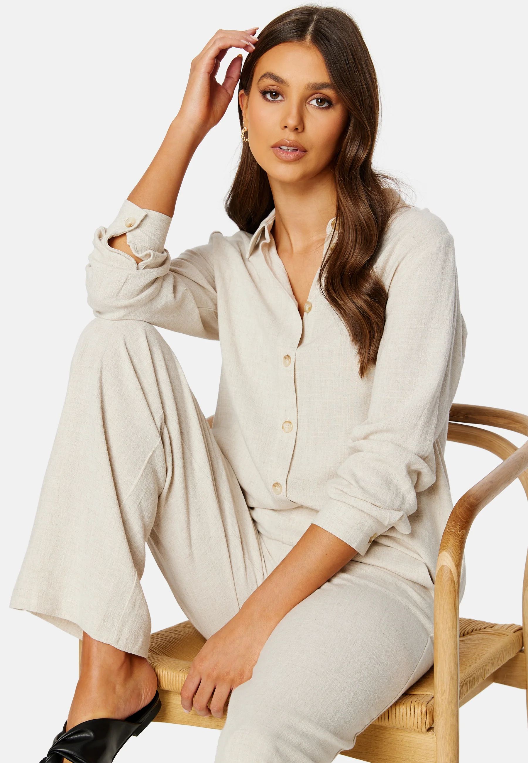 Objsanne Aline Wide Pant - Image 4