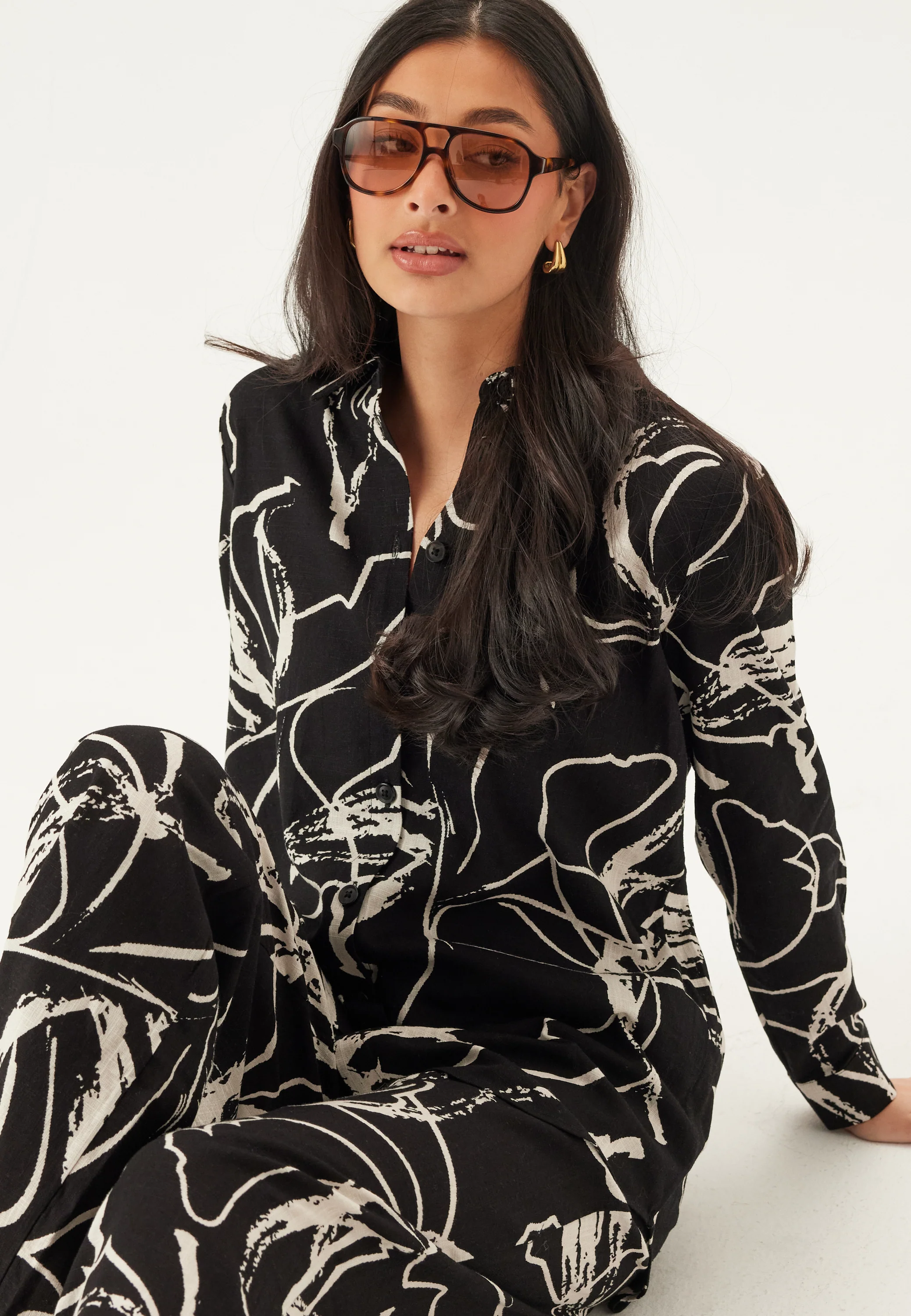 Objsanne L/S SHIRT AOP SHIRT - Image 5