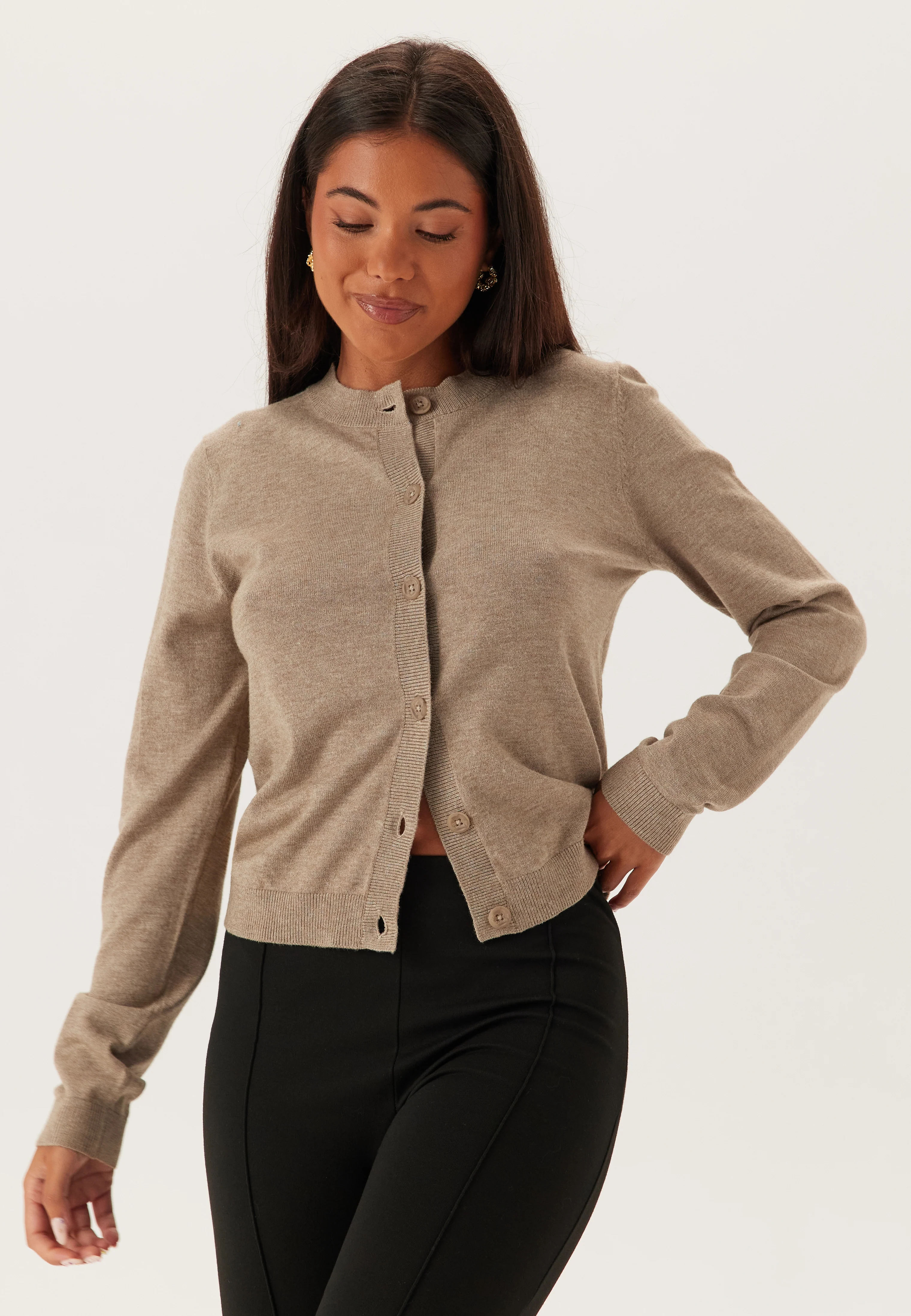 Objthess L/S Short Cardigan - Image 2