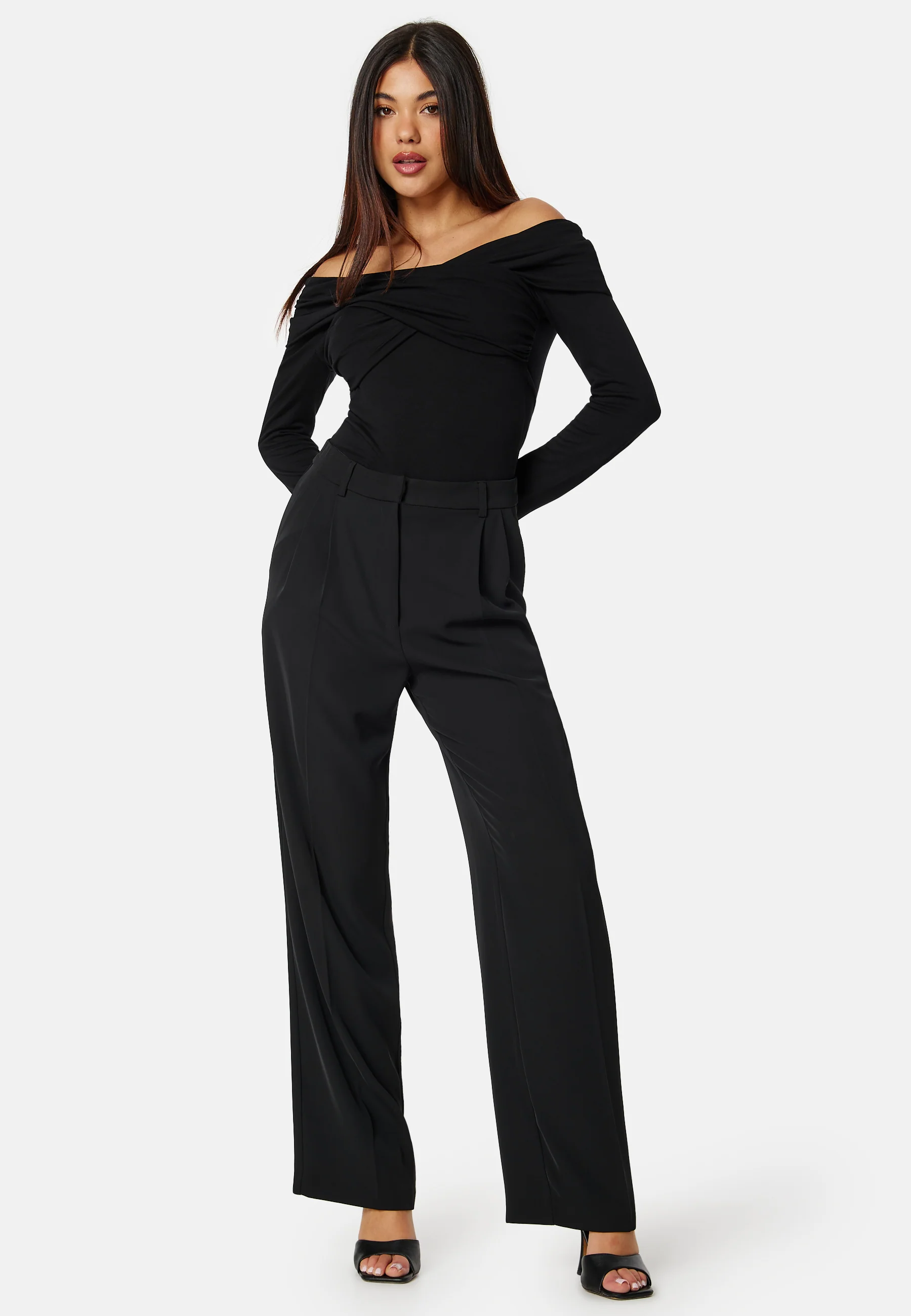 Off Shoulder Long Sleeve Top - Image 2
