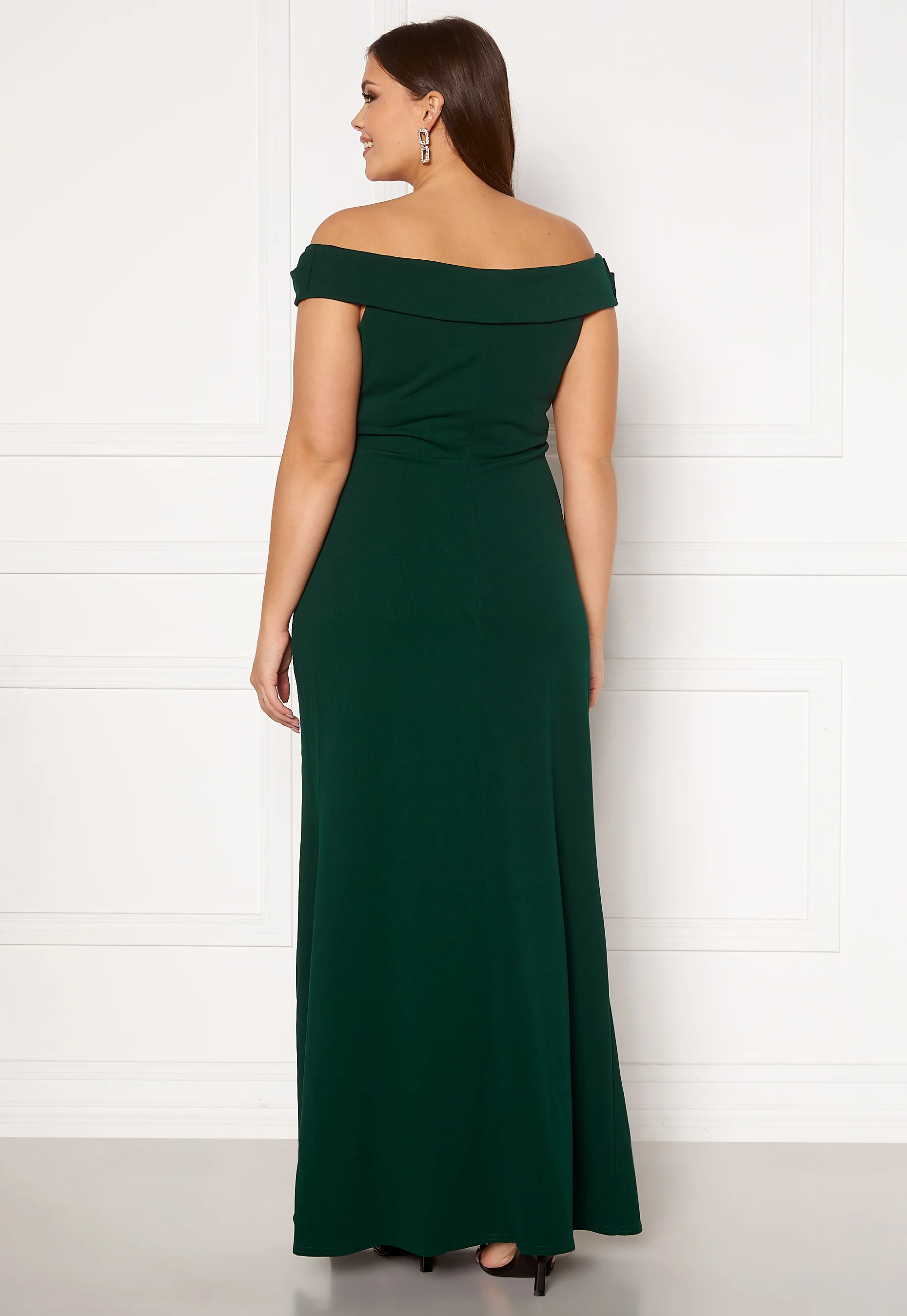 Off Shoulder Maxi Curve Dress - Image 2