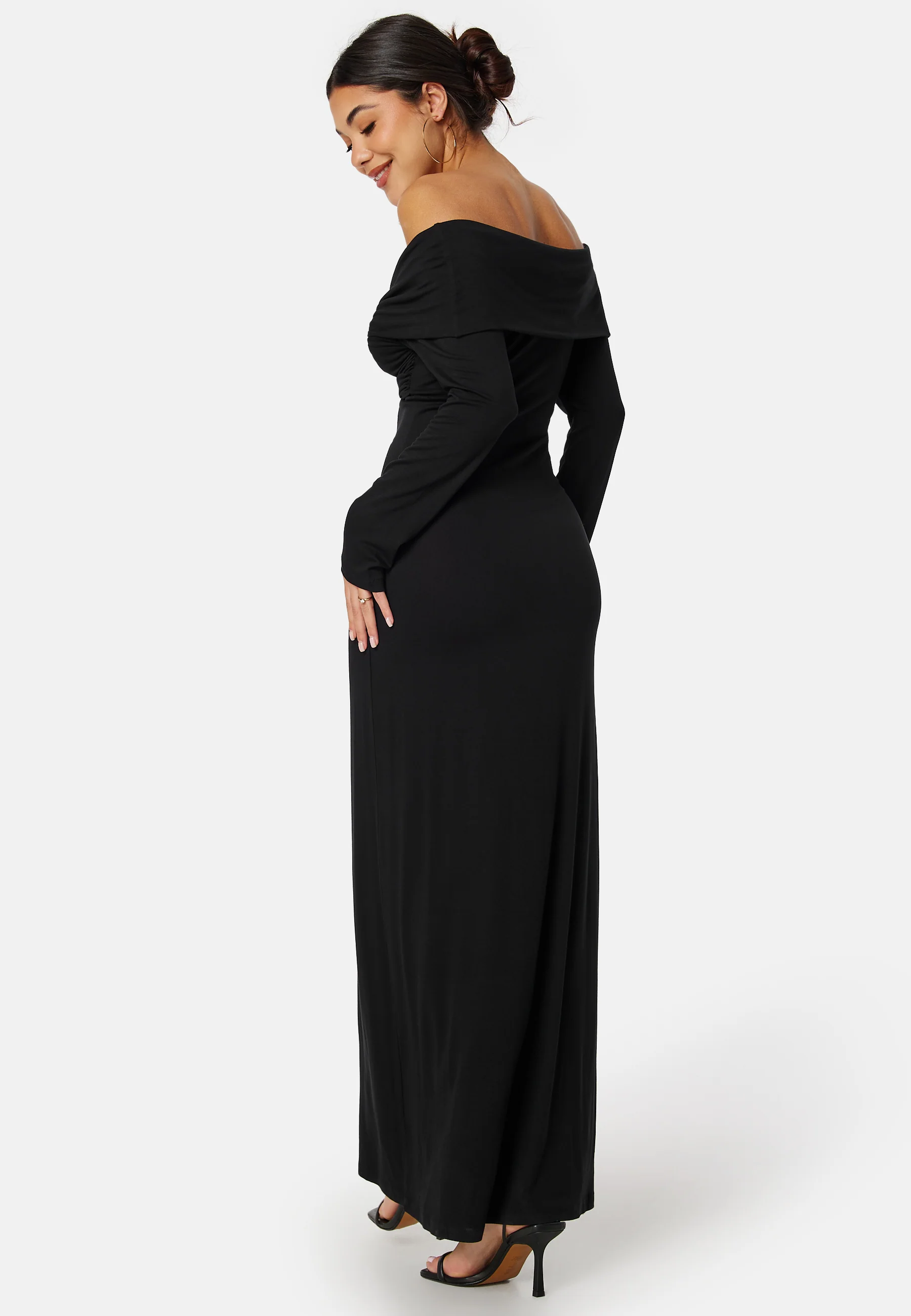 Off Shoulder Maxi Dress - Image 3