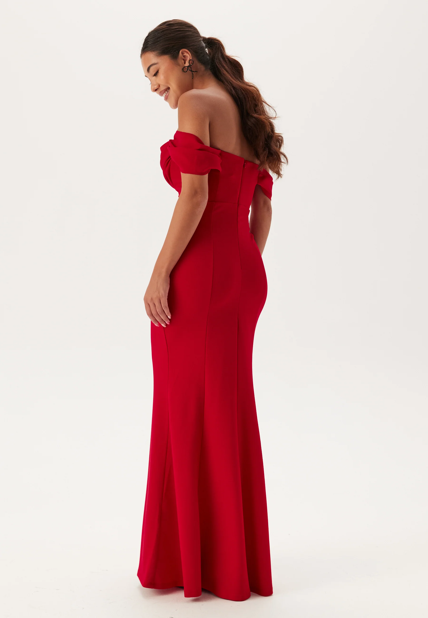 Off Shoulder Maxi Dress - Image 2