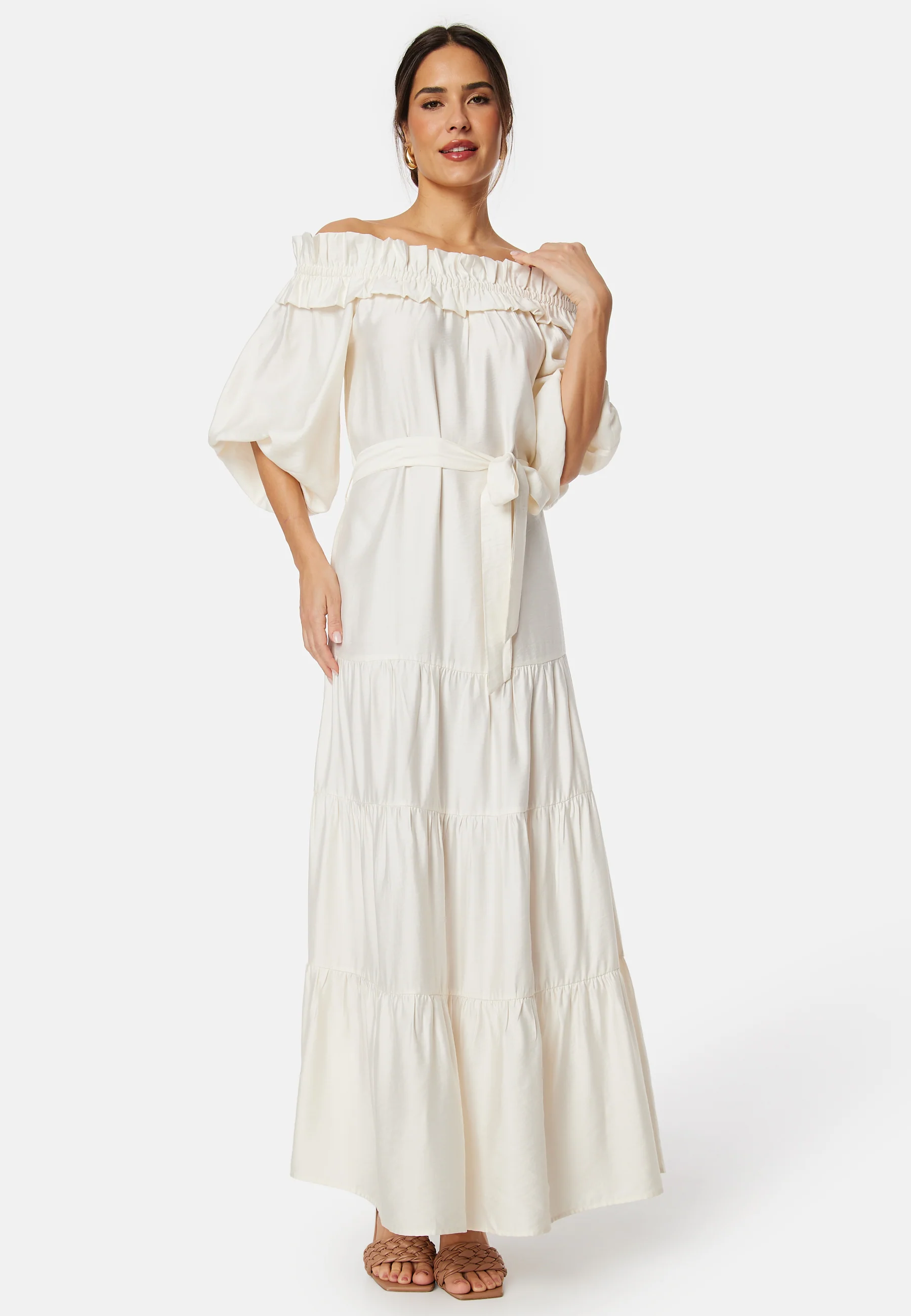 Off Shoulder Maxi Dress - Image 2