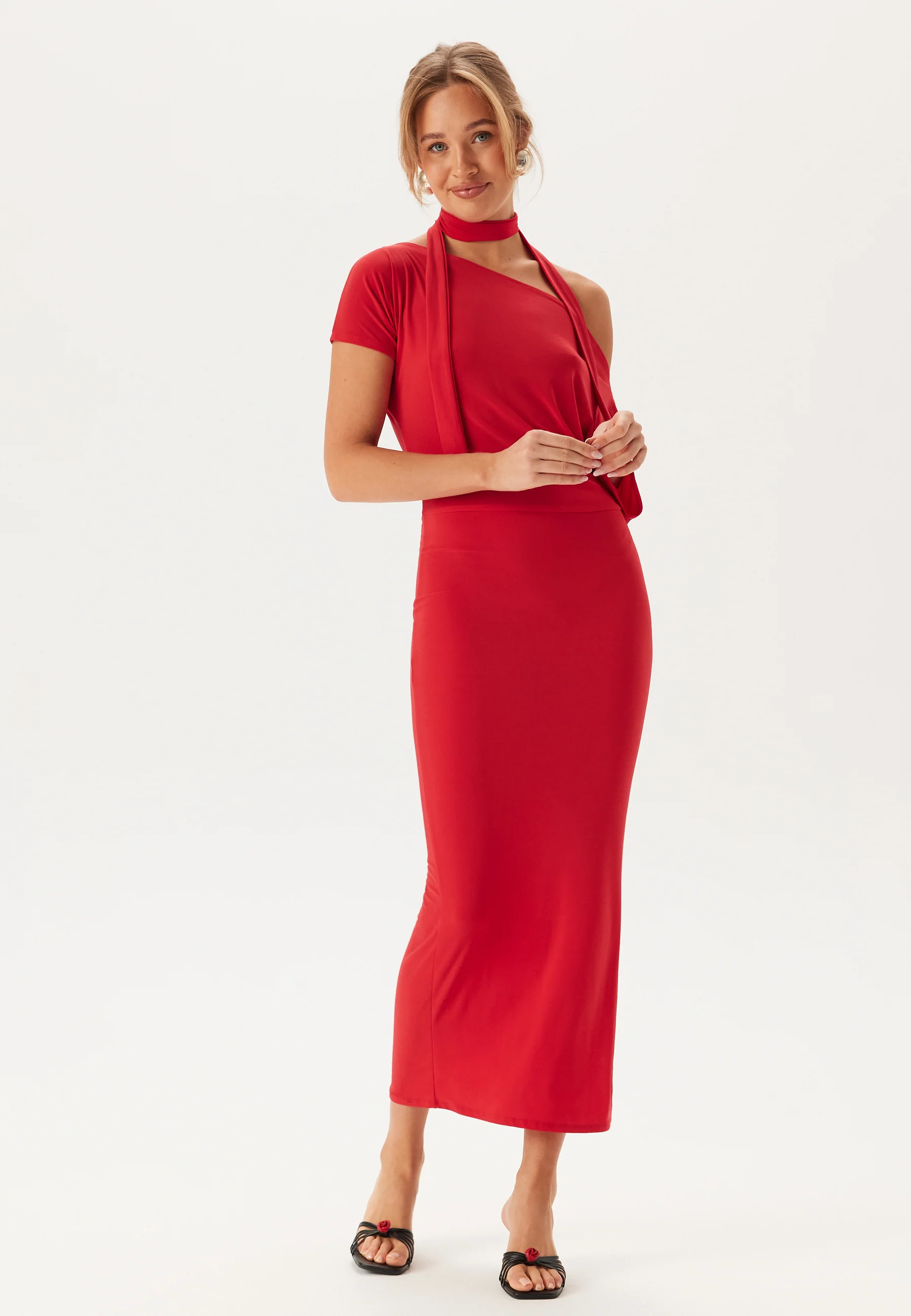 Off Shoulder Midaxi Dress - Image 3