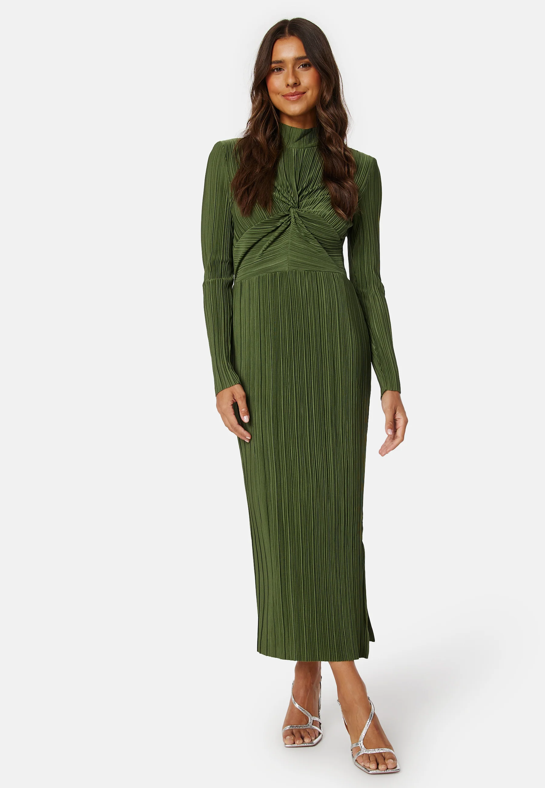 Olinda High Neck Long Dress - Image 2