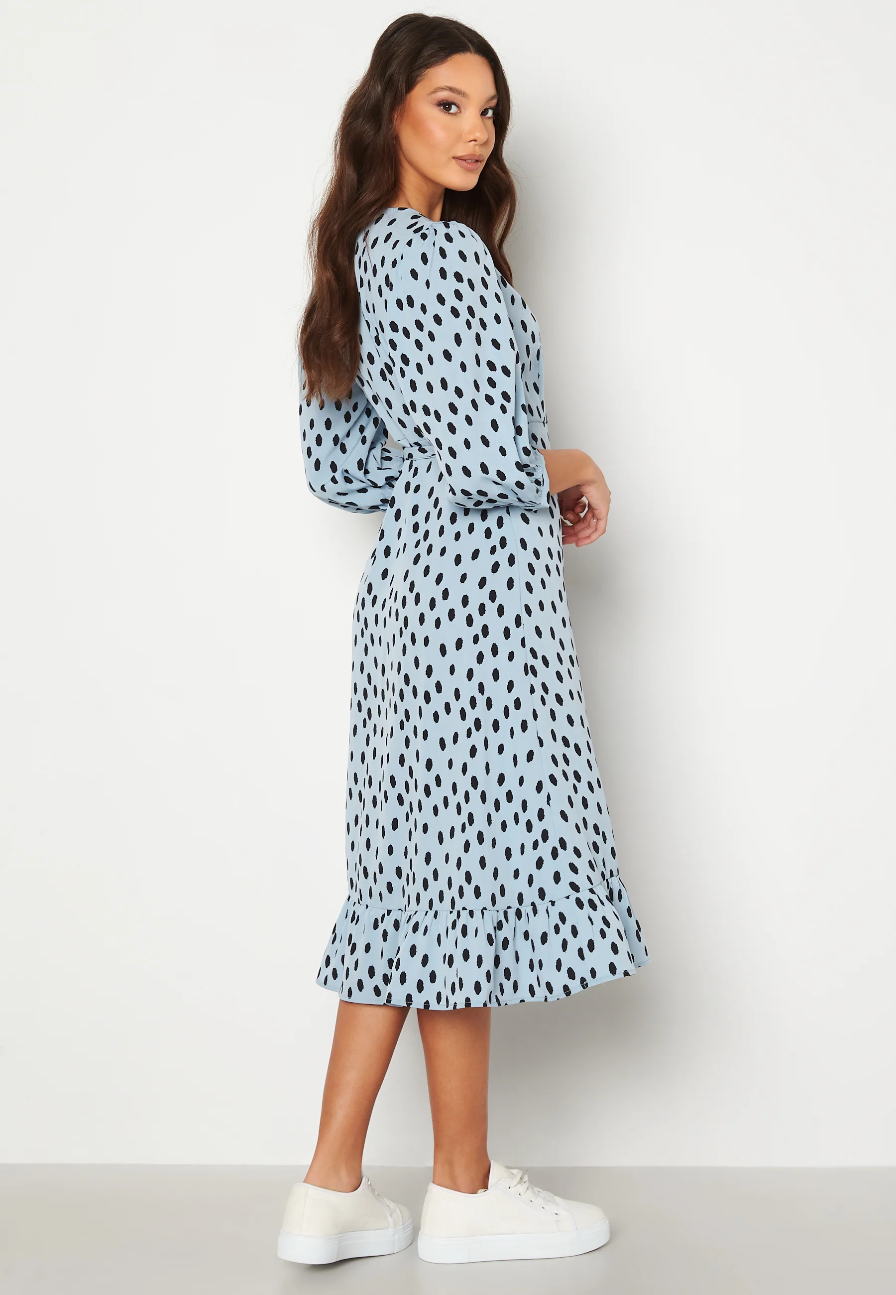 Oliva Wrap Midi Dress - Image 2