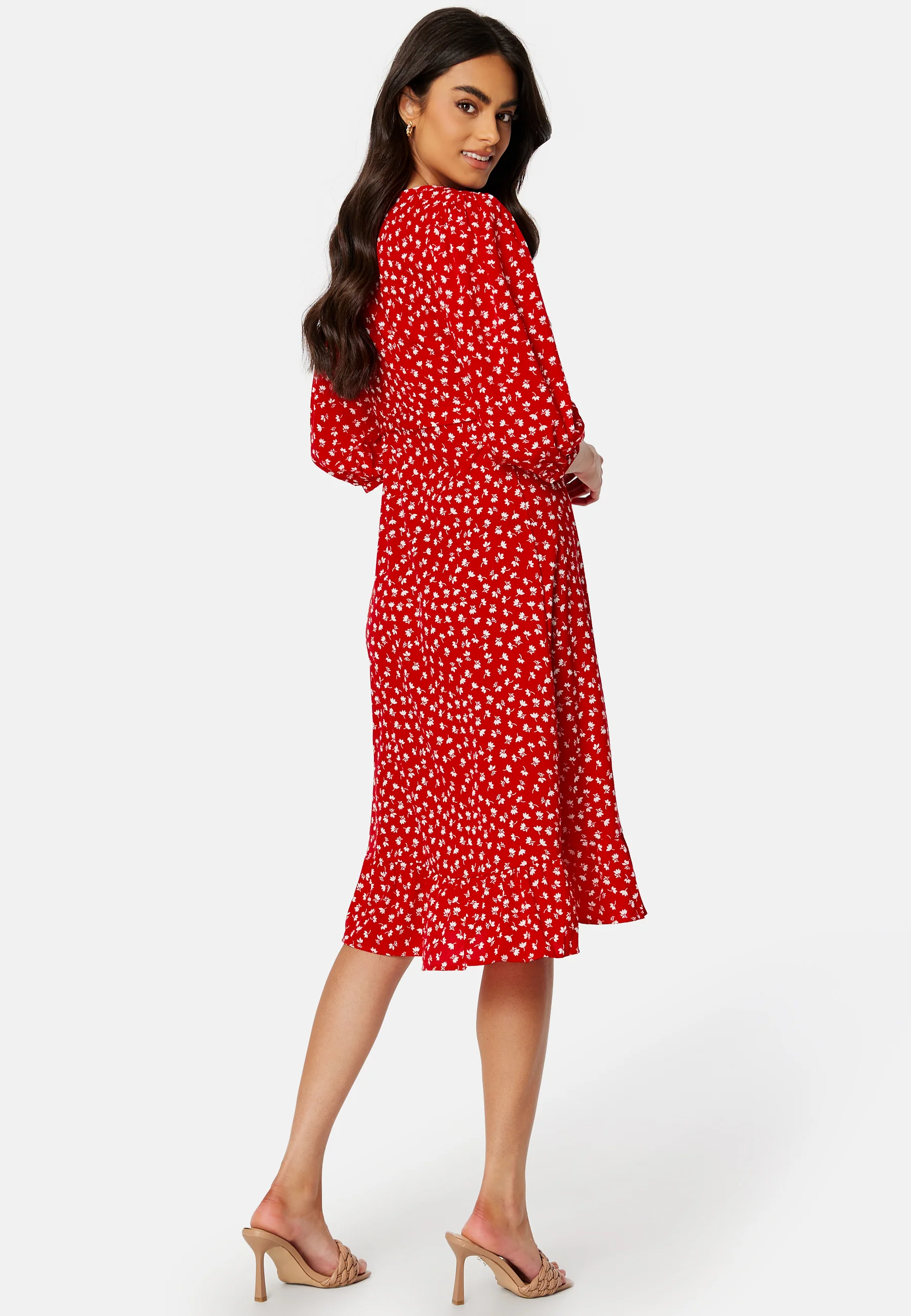 Oliva Wrap Midi Dress - Image 2
