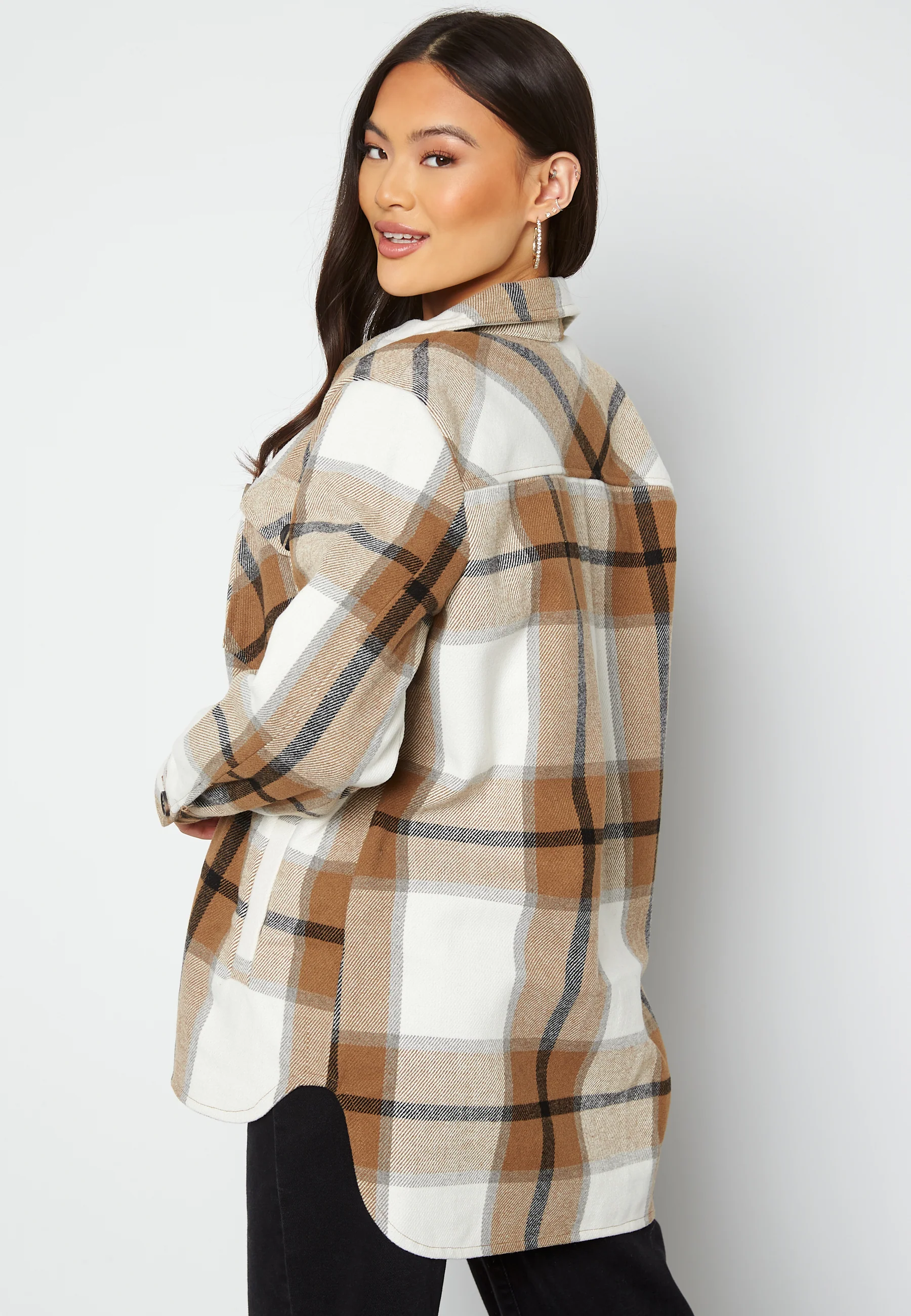 Olivia Check Jacket - Image 3