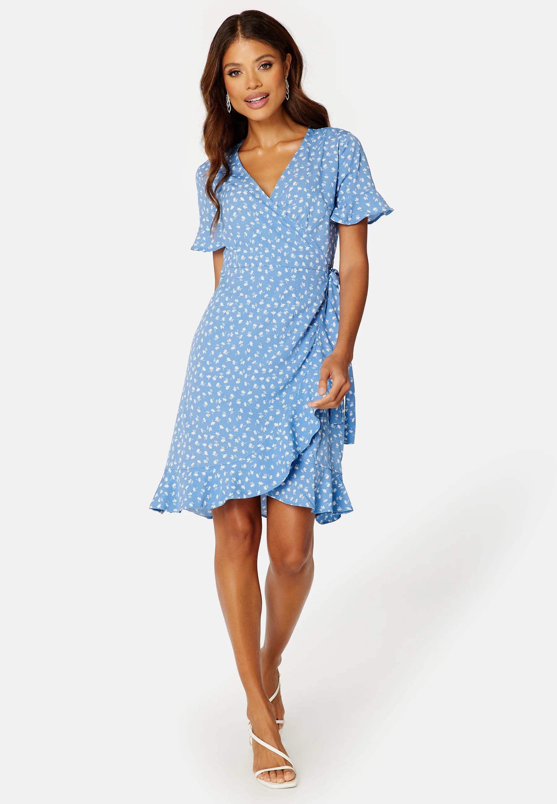 Olivia S/S Wrap Dress - Image 2