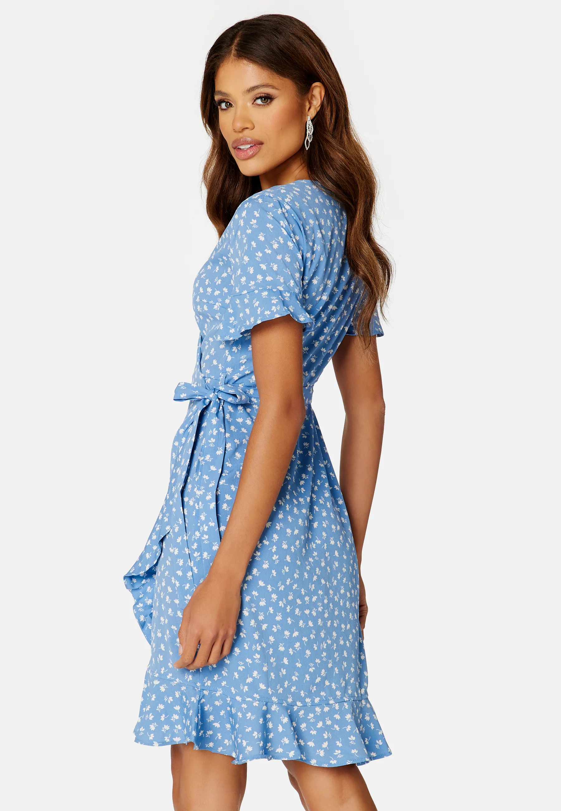 Olivia S/S Wrap Dress - Image 3