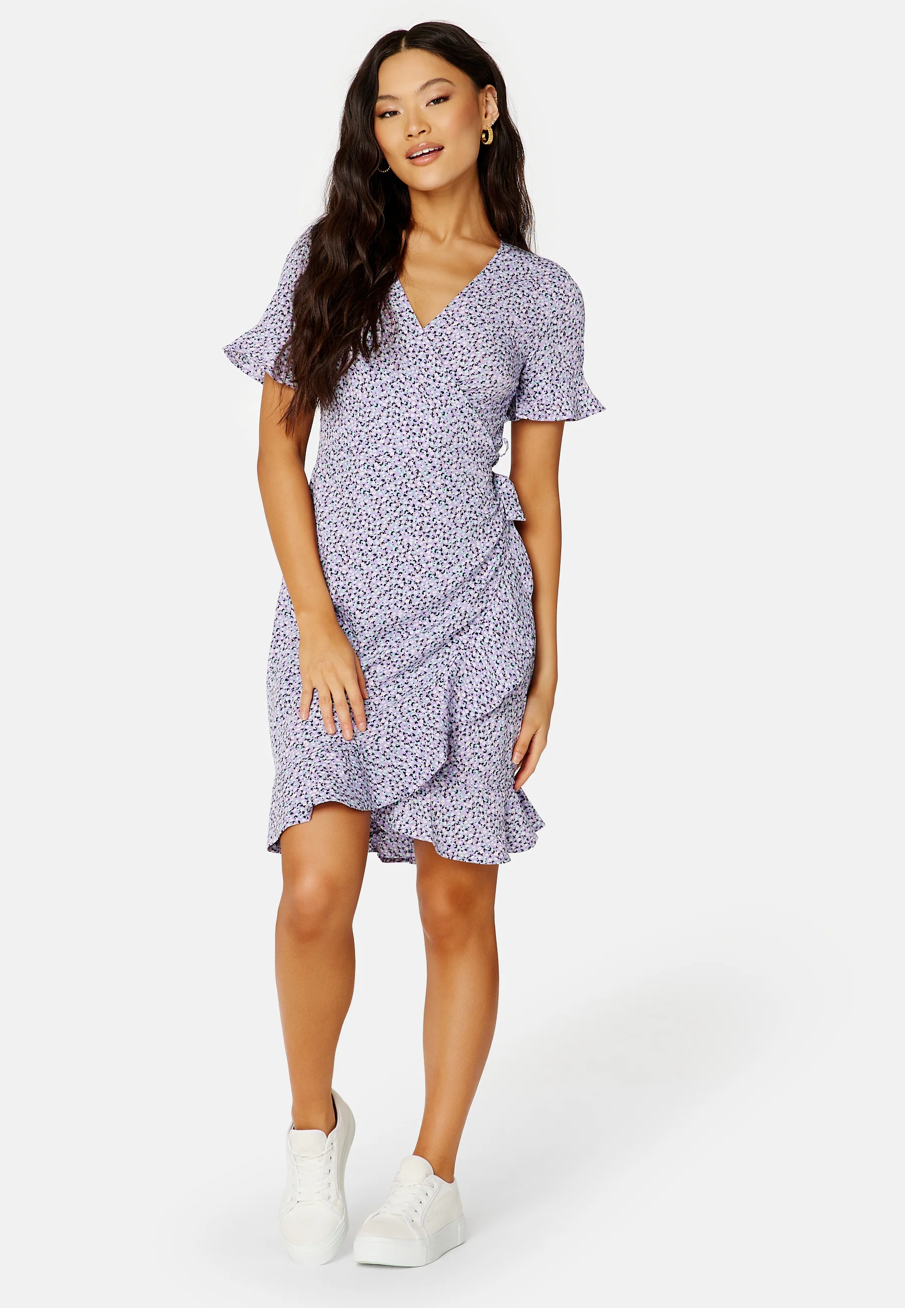 Olivia S/S Wrap Dress - Image 2
