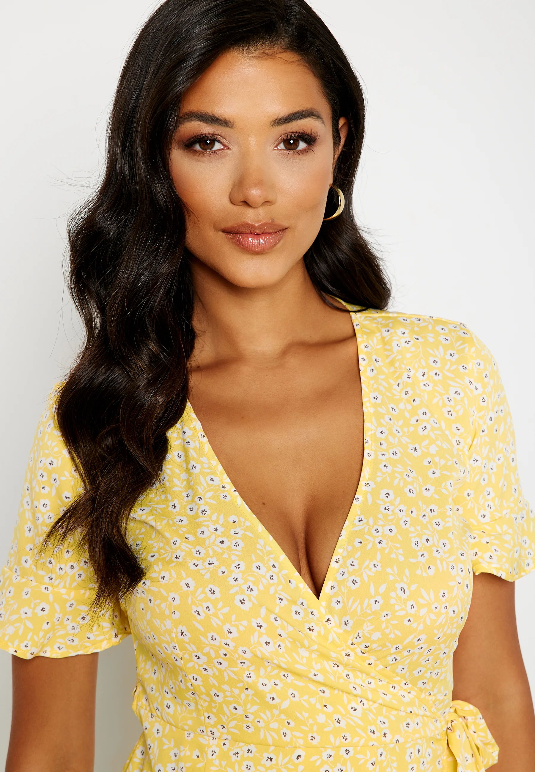 Olivia S/S Wrap Dress - Image 4