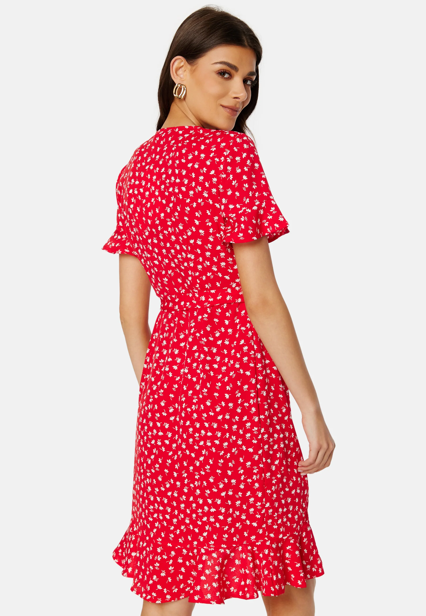 Olivia S/S Wrap Dress - Image 3