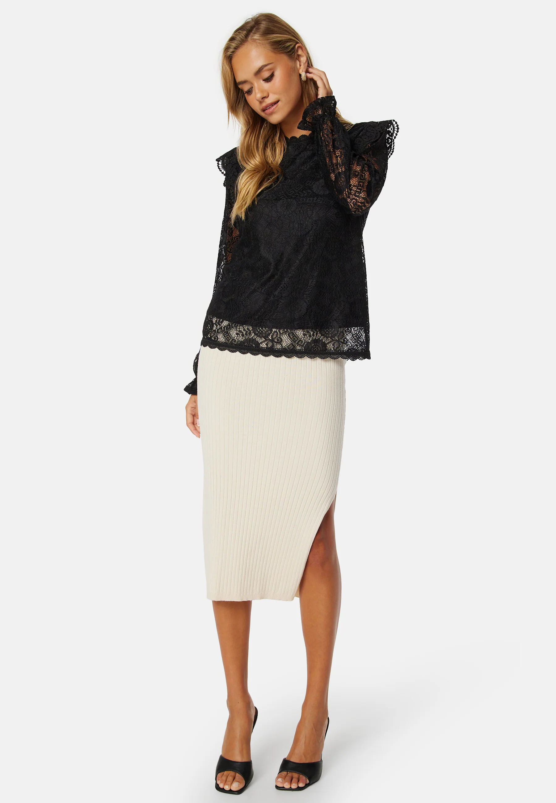 Olline LS Lace Top - Image 3