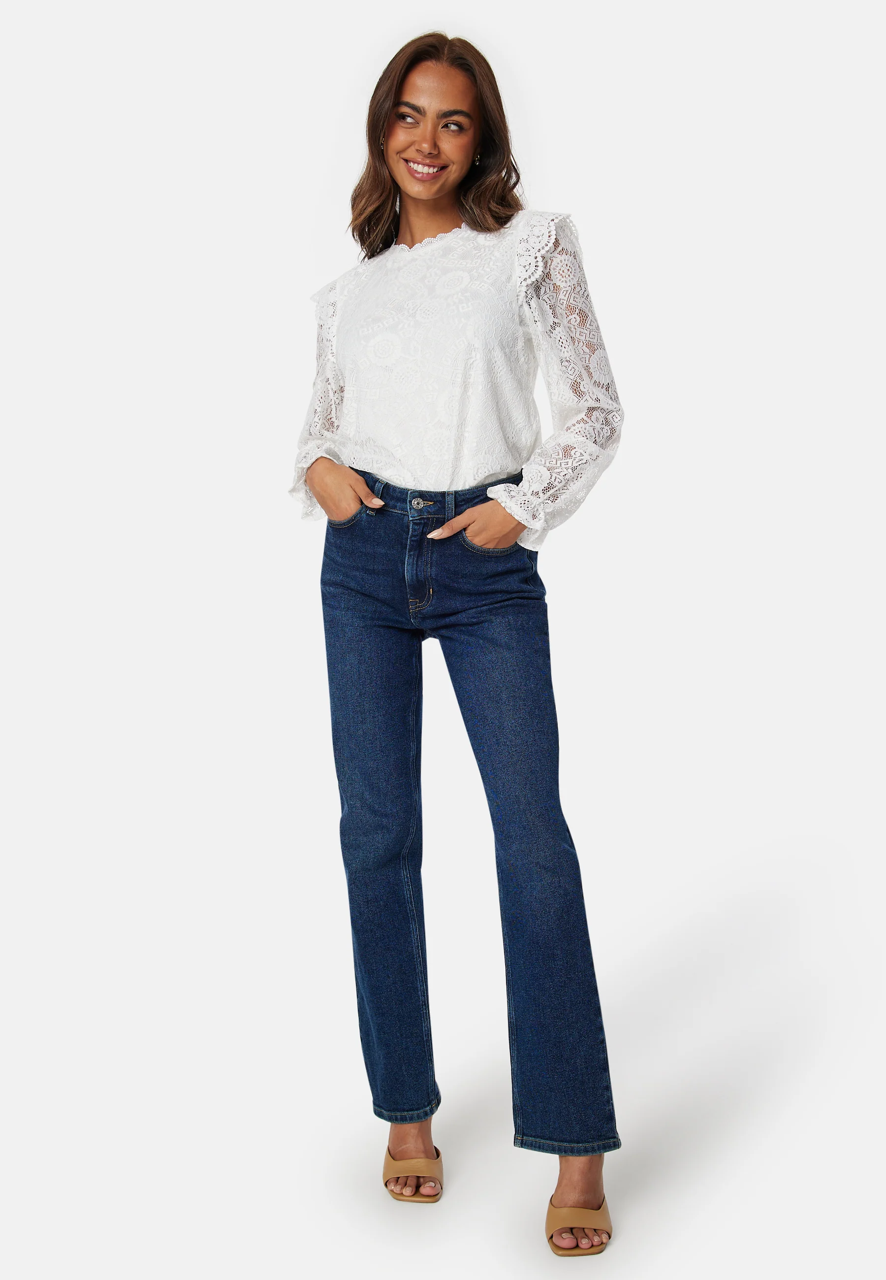 Olline LS Lace Top - Image 3