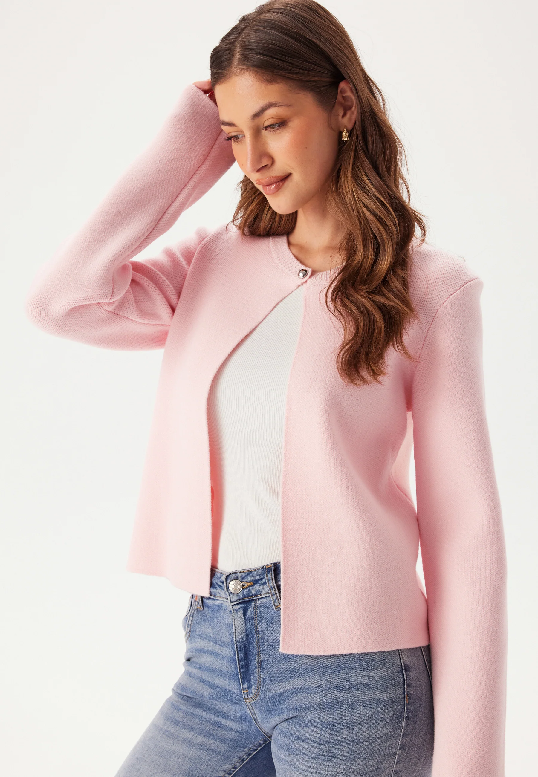 One Button Cardigan - Image 2