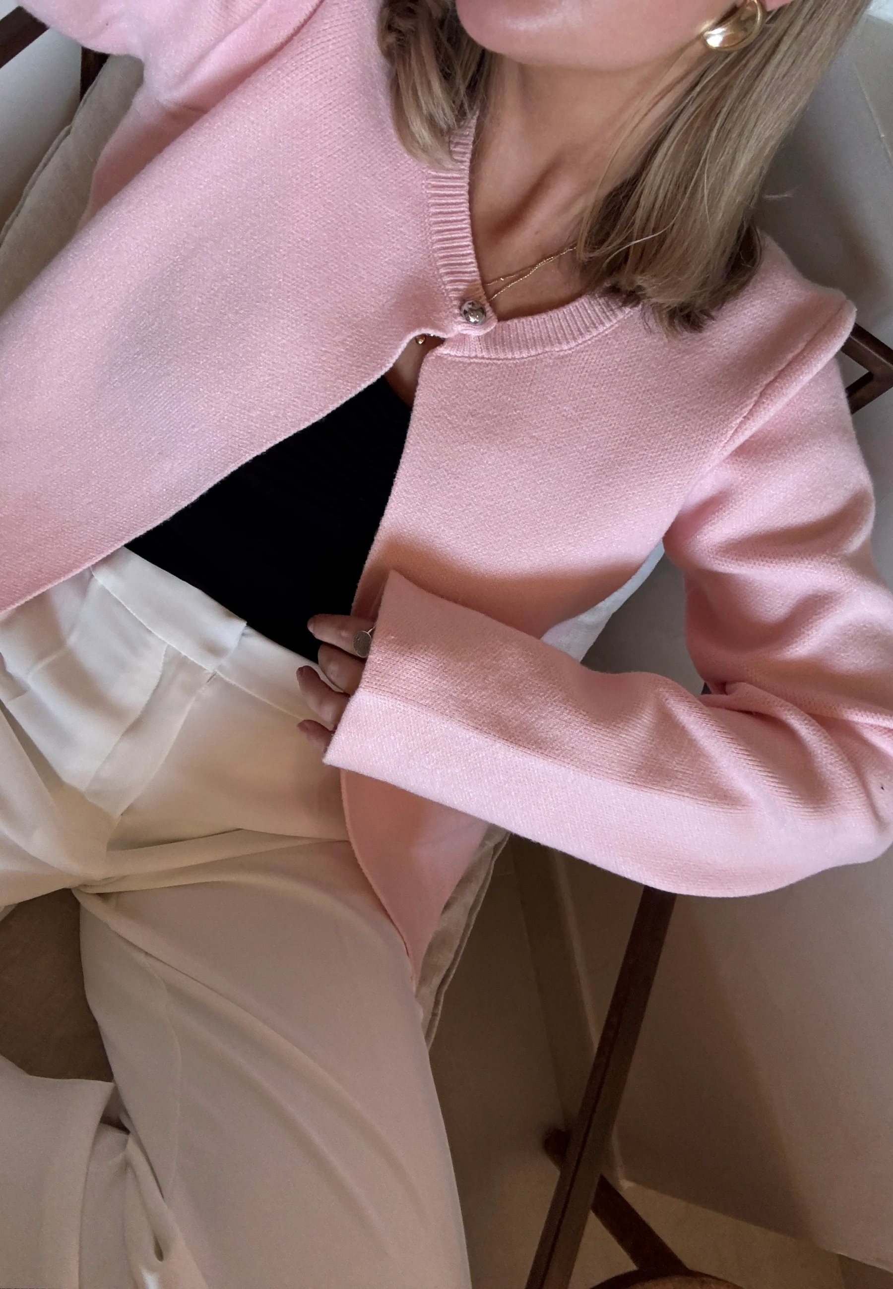 One Button Cardigan - Image 6